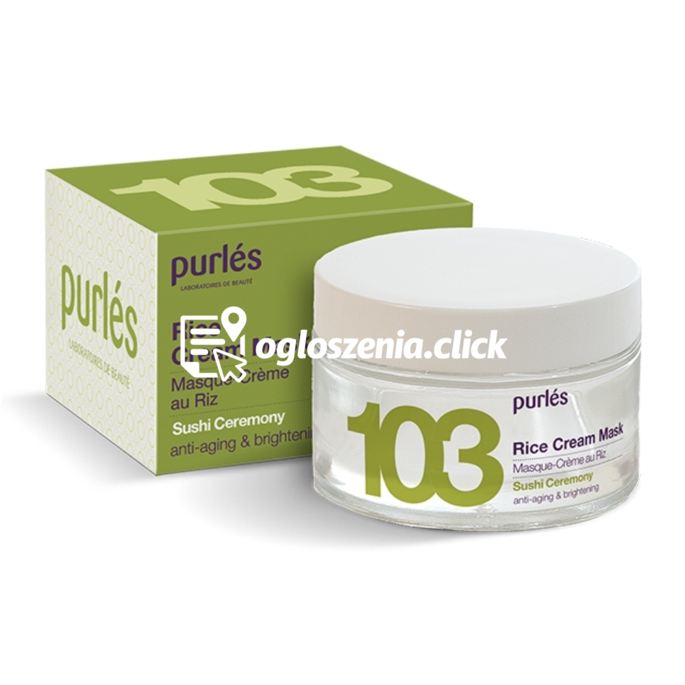 Zdjęcie produktu Purles 103 Rice Cream Mask Kremowa Maska Ryzowa 50 ml