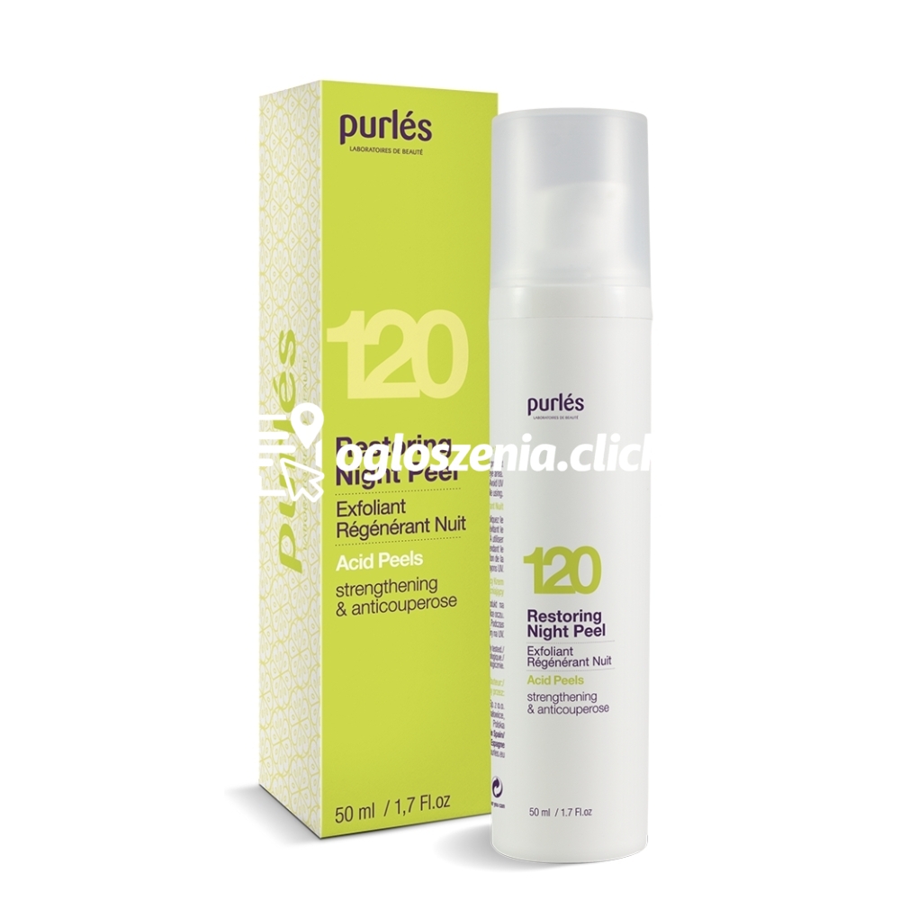 Zdjęcie produktu Purles 120 Restoring Night Peel Eksfoliujacy Krem Wzmacniajacy 50 ml