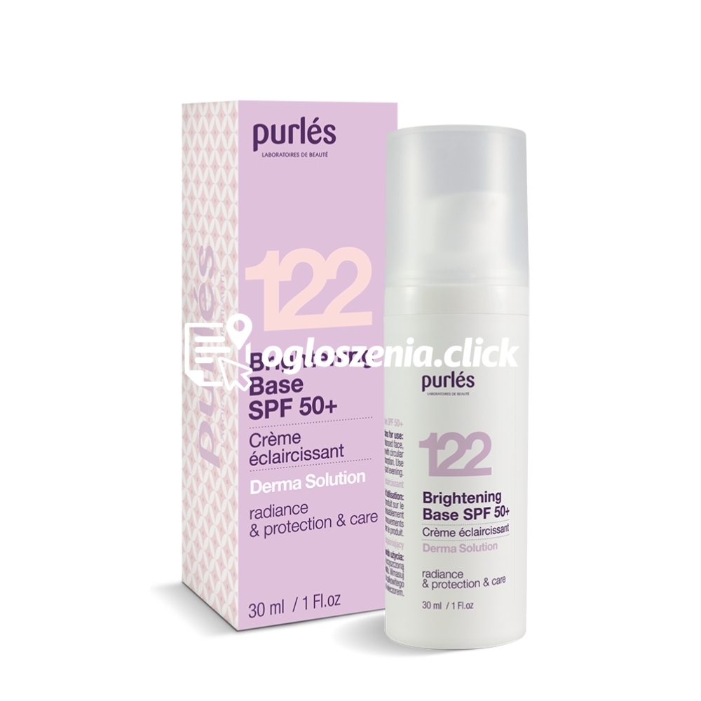 Zdjęcie produktu Purles 122 Brightening Base SPF 50+ Rozswietlajaca Baza SPF 50+ 30 ml