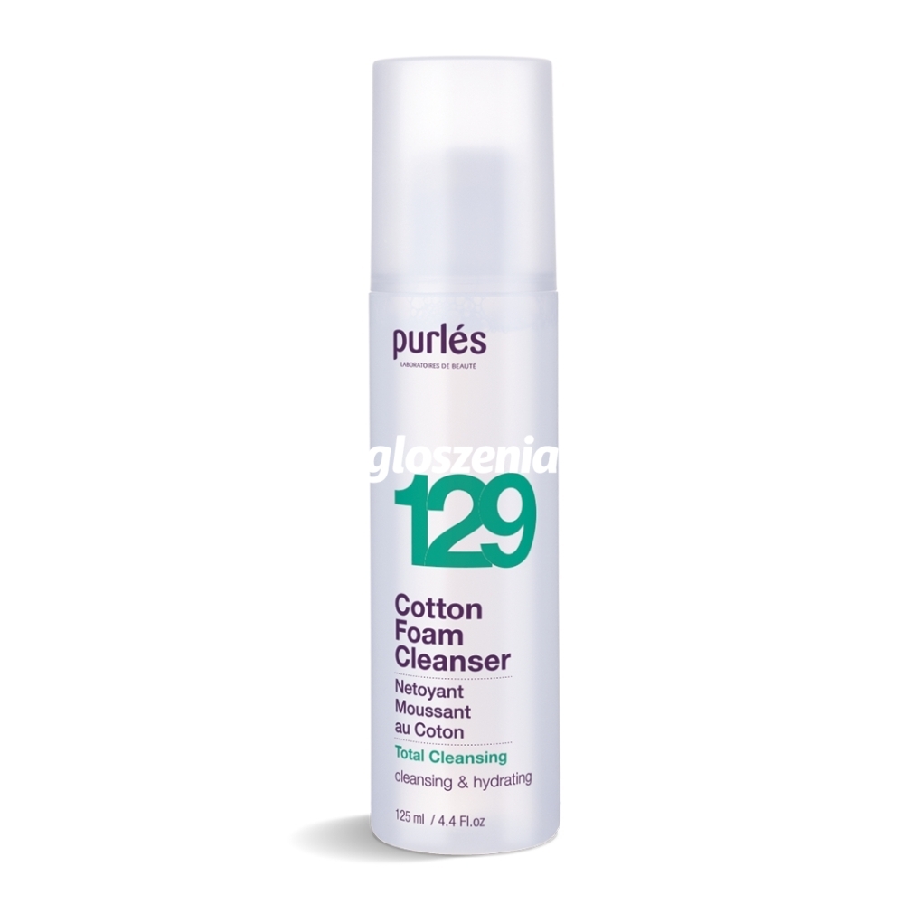 Zdjęcie produktu Purles 129 Cotton Foam Cleanser Pianka Myjaca z Wyciagiem z Bawelny 125 ml