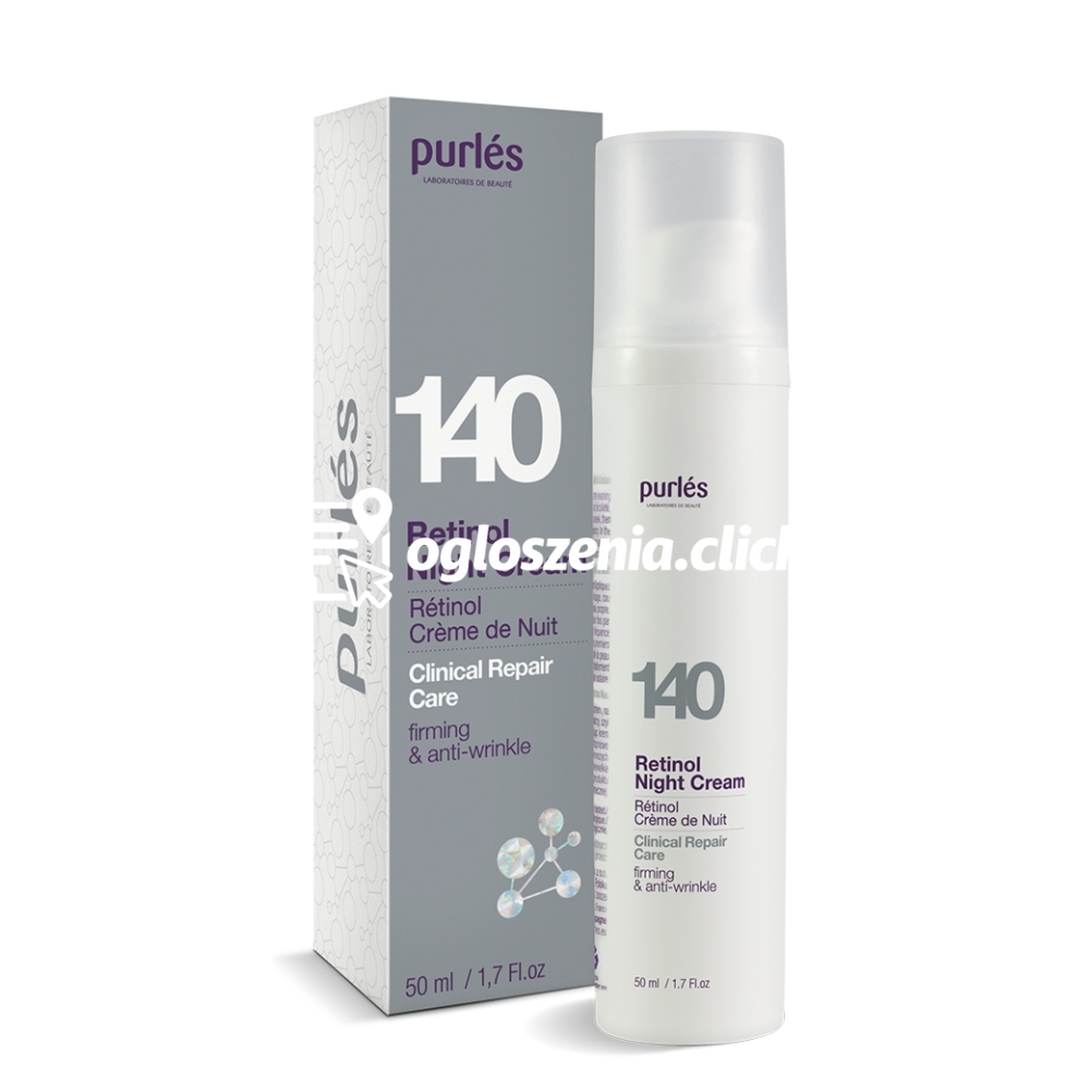 Zdjęcie produktu Purles 140 Retinol Night Cream 0,5% Krem z Retinolem na Noc 0,5% 50 ml