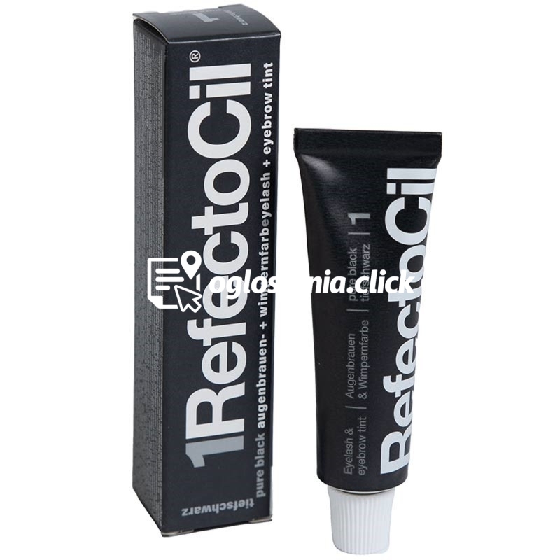 Zdjęcie produktu RefectoCil 1.0 Czarna – Henna zelowa do koloryzacji brwi i rzes 15 ml