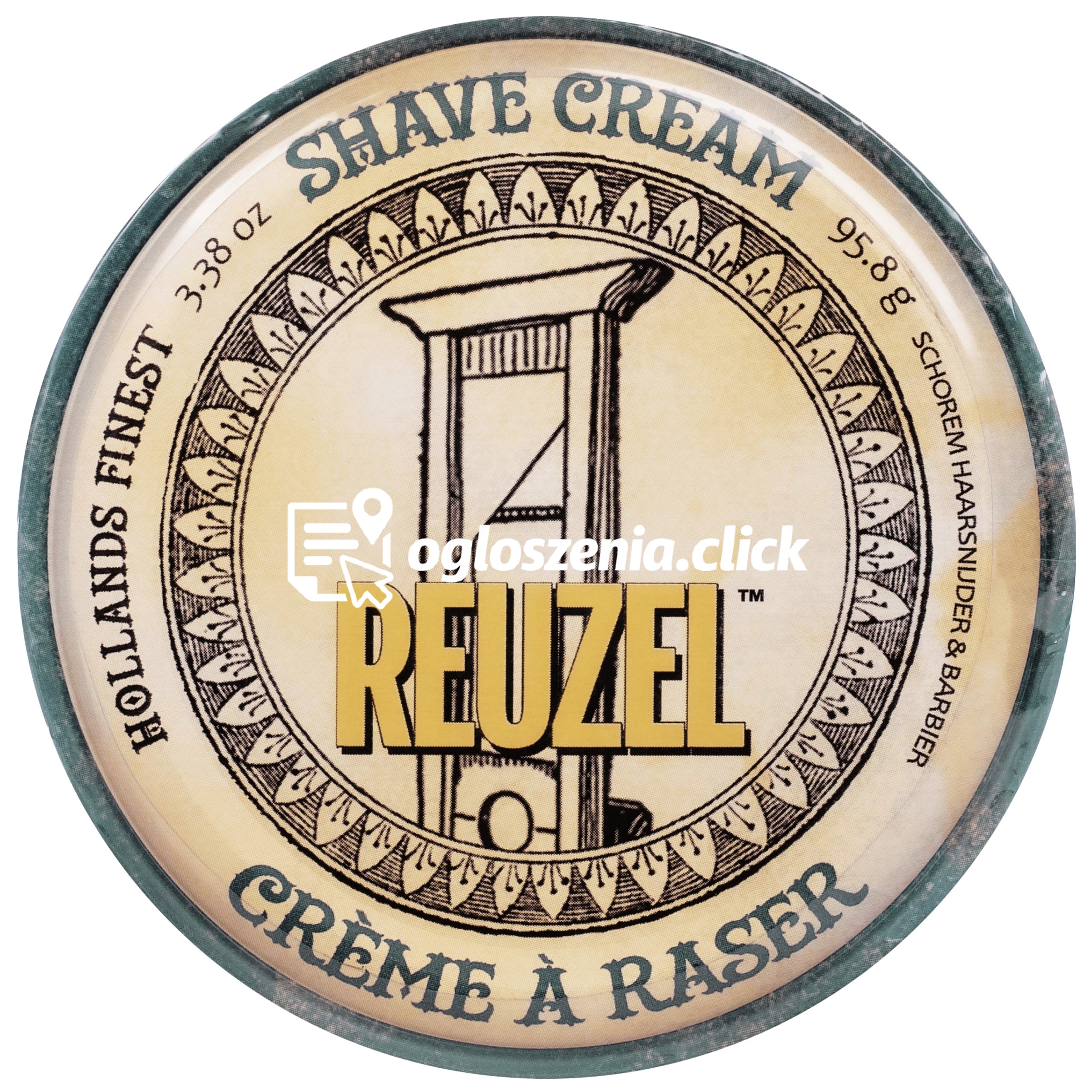 Zdjęcie produktu Reuzel Shave Cream – krem do golenia dla mezczyzn, 95,8g
