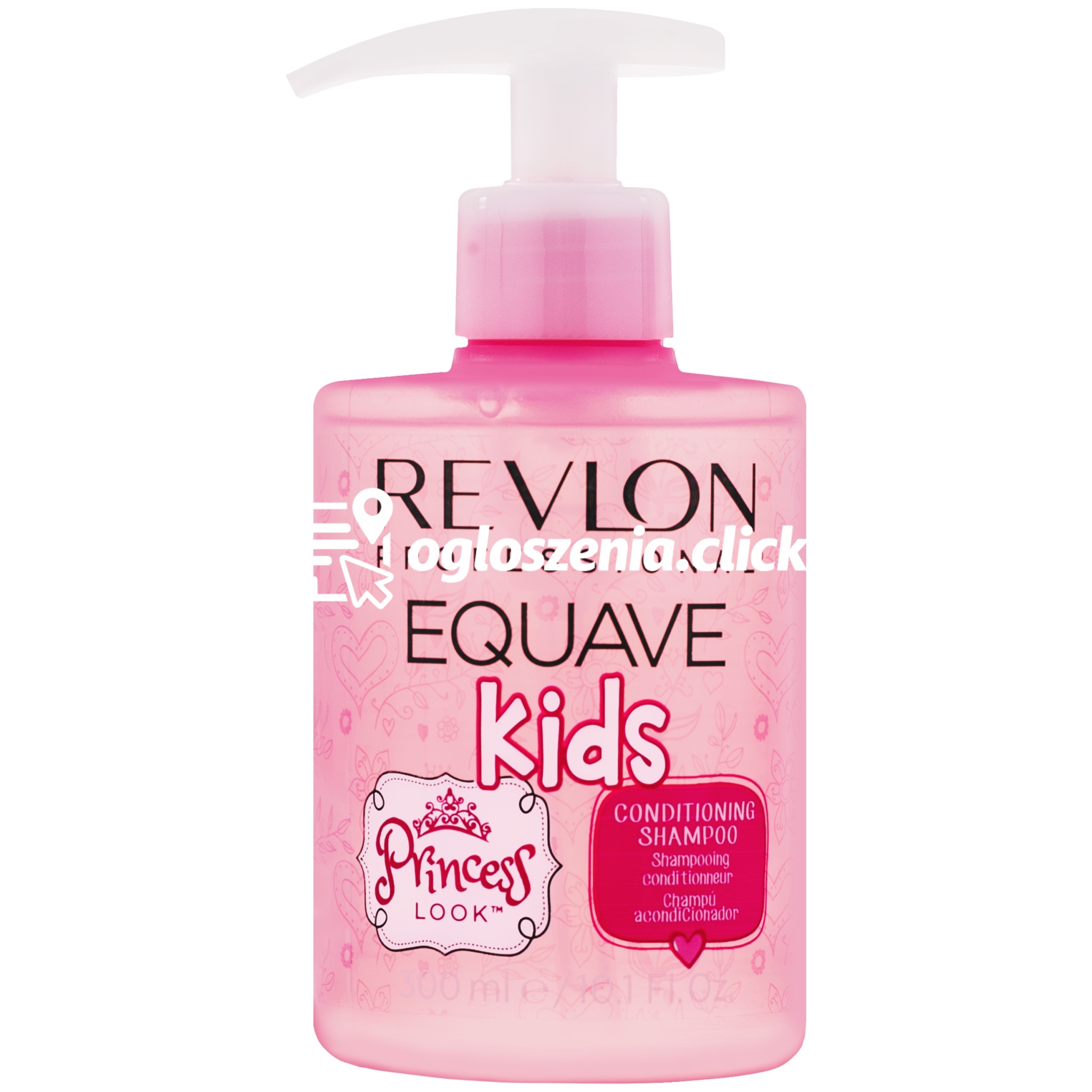 Zdjęcie produktu Revlon Equave Kids Princess 2w1 - szampon i odzywka dla dzieci ulatwiajaca rozczesywanie, 300ml