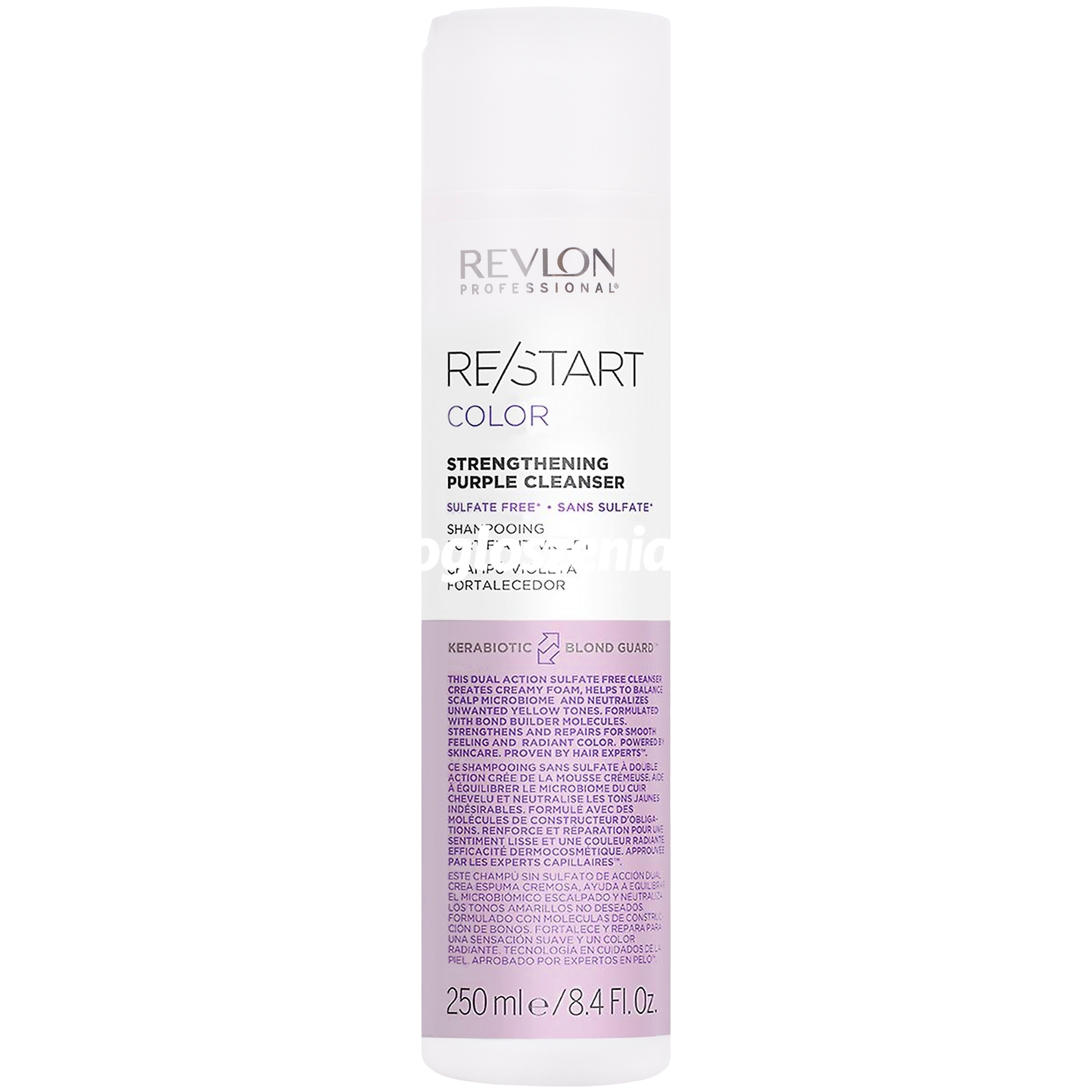 Zdjęcie produktu Revlon Restart Color Purple Shampoo - szampon do wlosów blond, 250ml