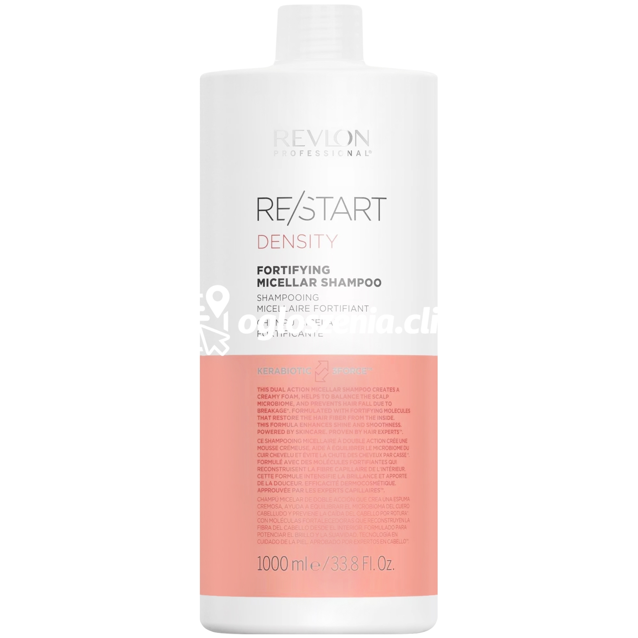 Zdjęcie produktu Revlon Restart Density Fortifying - szampon wzmacniajacy, 1000ml