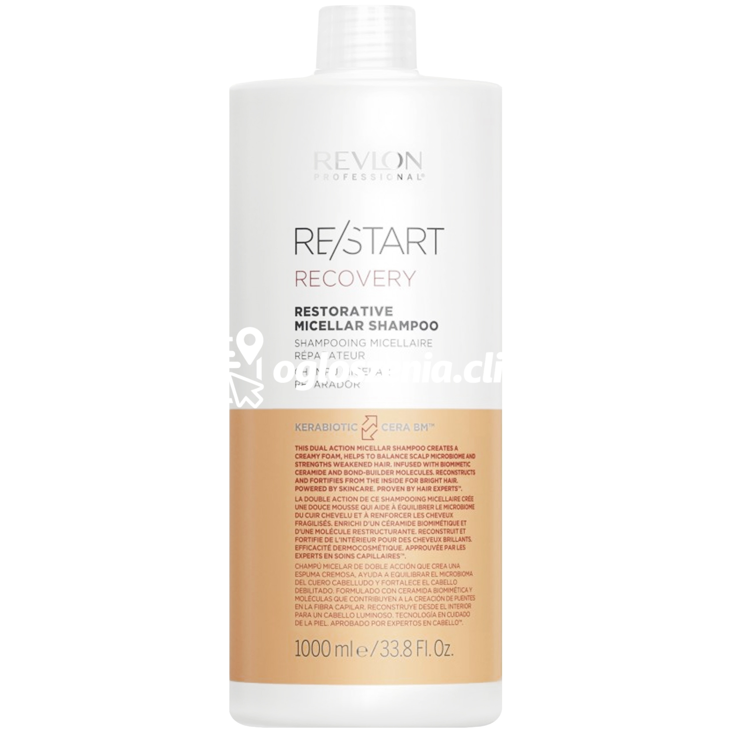 Zdjęcie produktu Revlon Restart Recovery Restorative - szampon odbudowujacy do wlosów, 1000ml