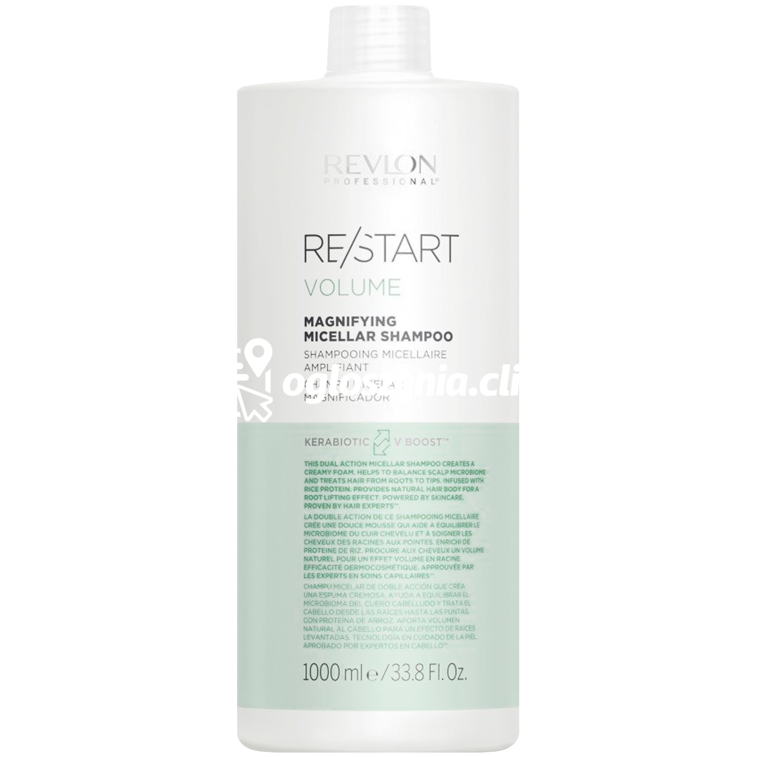Zdjęcie produktu Revlon Restart Volume Magnifying Shampoo - szampon dodajacy wlosom objetosci, 1000ml