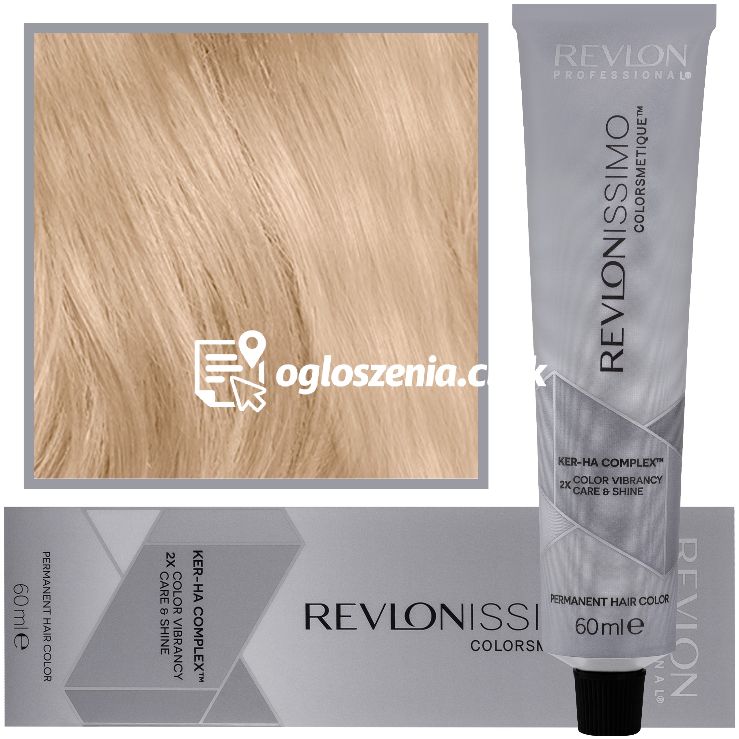 Zdjęcie produktu Revlon Revlonissimo Colorsmetique High Coverage - profesjonalna farba do siwych wlosów, 60ml HC 9 | Bardzo