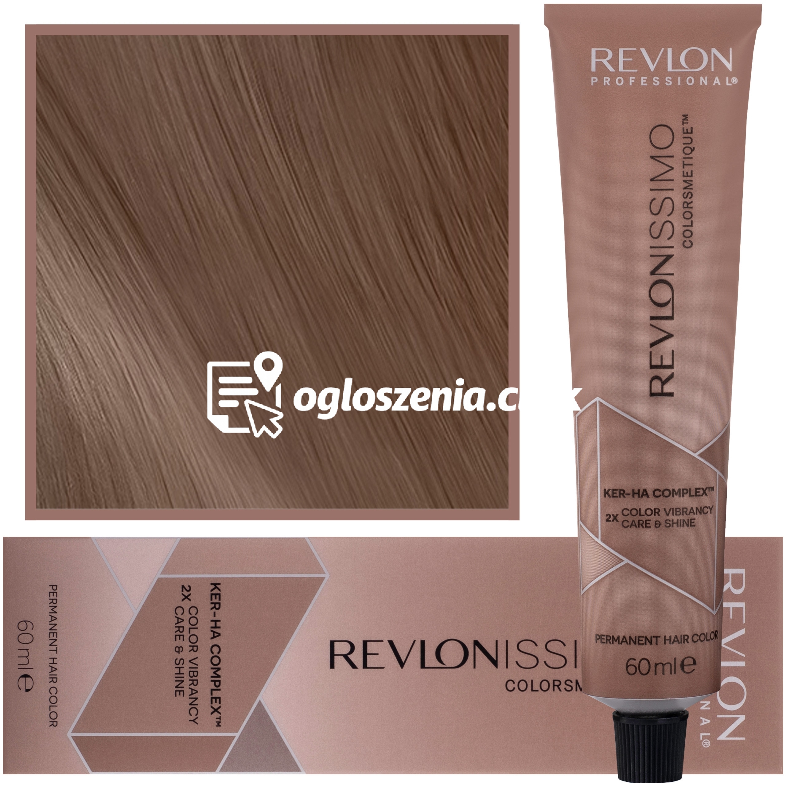 Zdjęcie produktu Revlon Revlonissimo Colorsmetique High Coverage - profesjonalna farba do siwych wlosów, 60ml HC 6,42 |