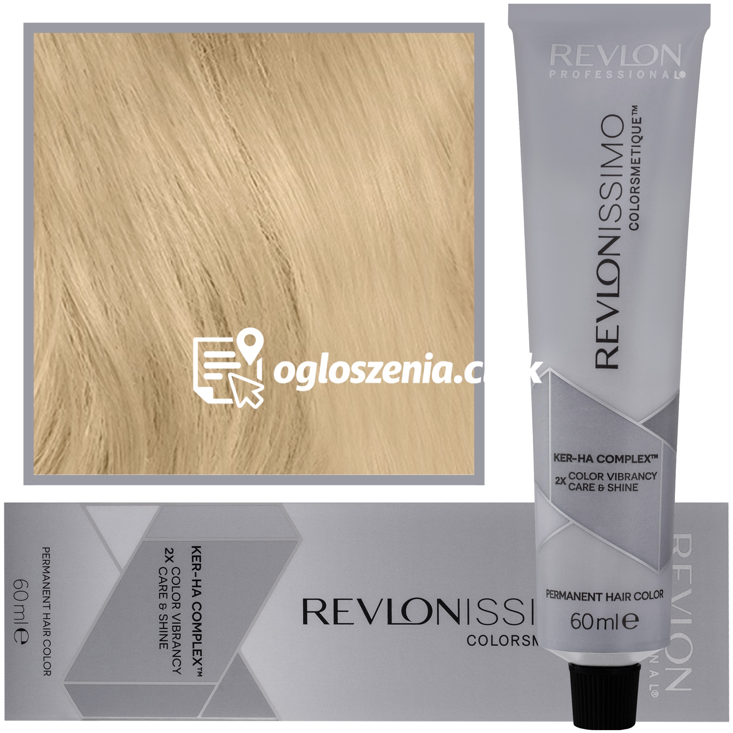 Zdjęcie produktu Revlon Revlonissimo Colorsmetique High Coverage - profesjonalna farba do siwych wlosów, 60ml HC 10 |