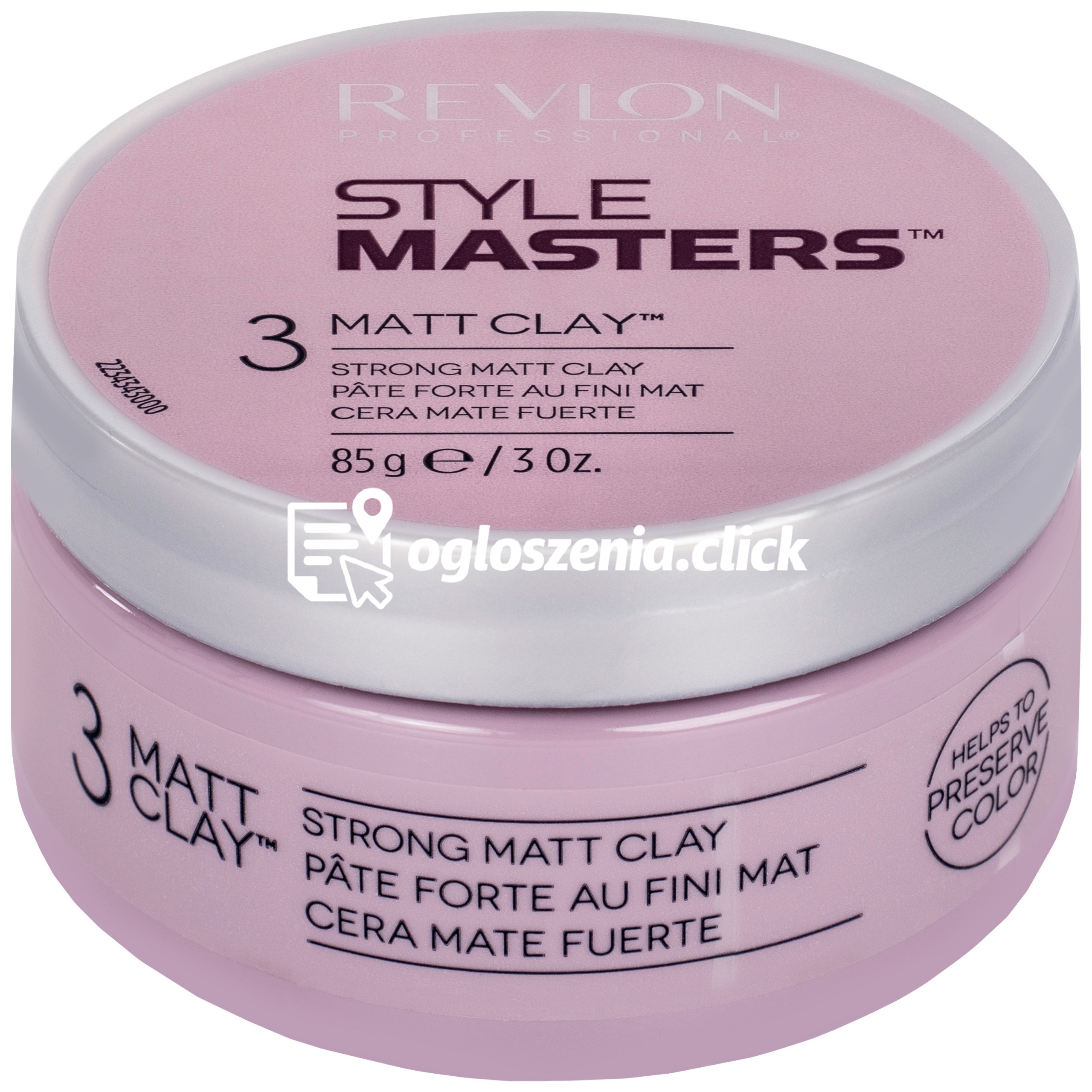 Zdjęcie produktu Revlon Style Masters Matt Clay Strong - matowa glinka do wlosów, 85g