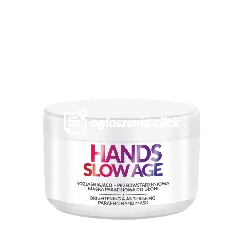 Zdjęcie produktu Rozjasniajaco - przeciwstarzeniowa maska parafinowa do dloni Farmona Hands Slow Age 300 ml