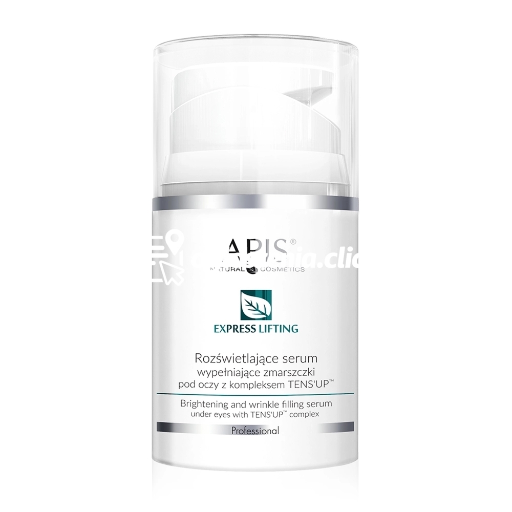Zdjęcie produktu Rozswietlajace serum pod oczy wypelniajace zmarszczki Apis Express Lifting 50ml