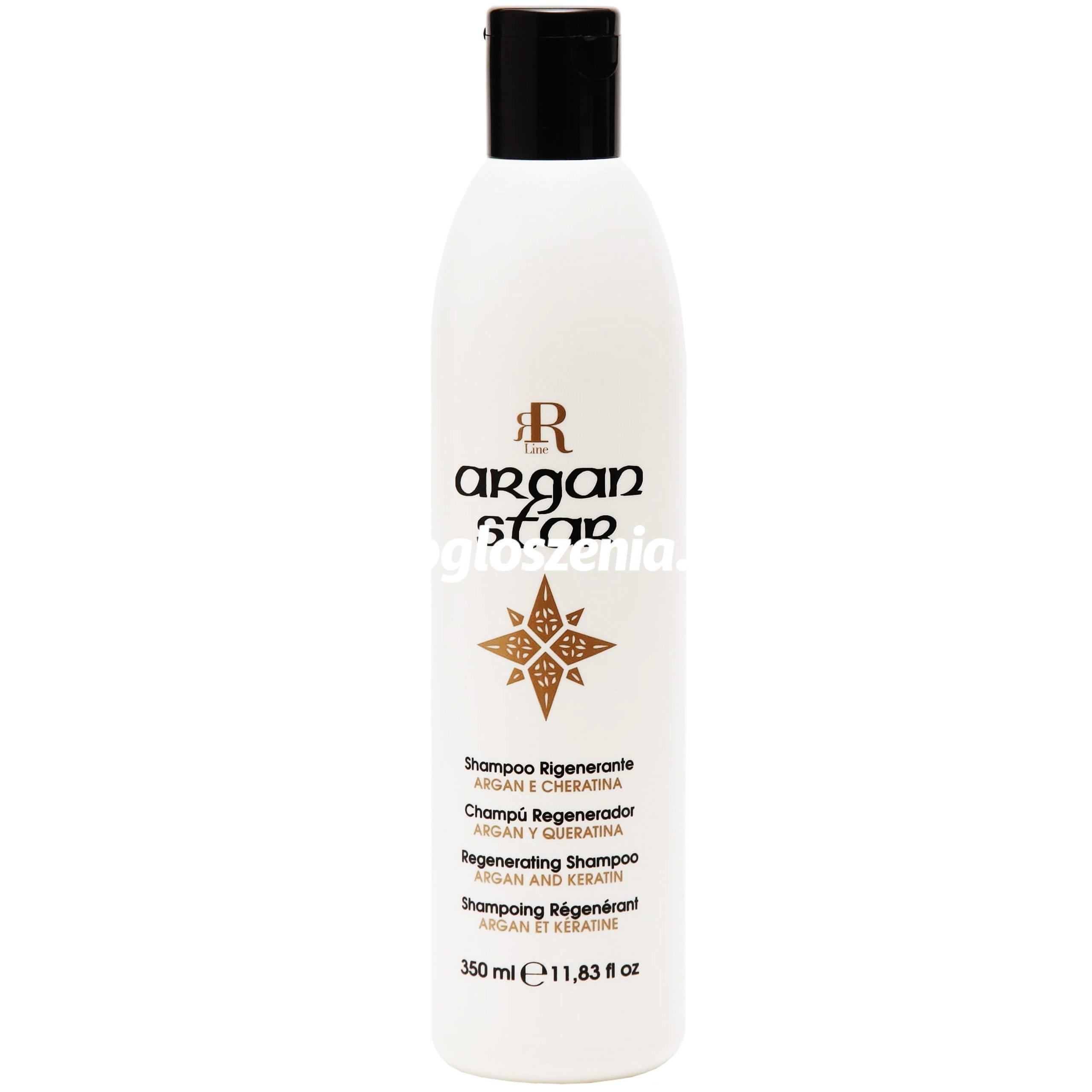Zdjęcie produktu RR Line Argan Star regenerujacy szampon, wlosy zniszczone i lamliwe 350ml