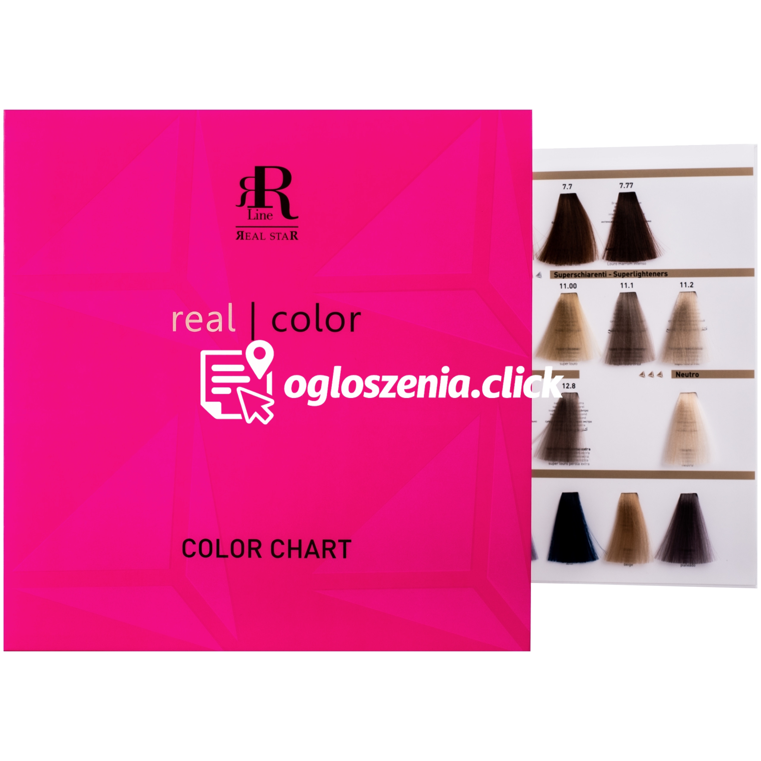 Zdjęcie produktu RR Line - pelna paleta kolorów, wzornik kolorów do farb