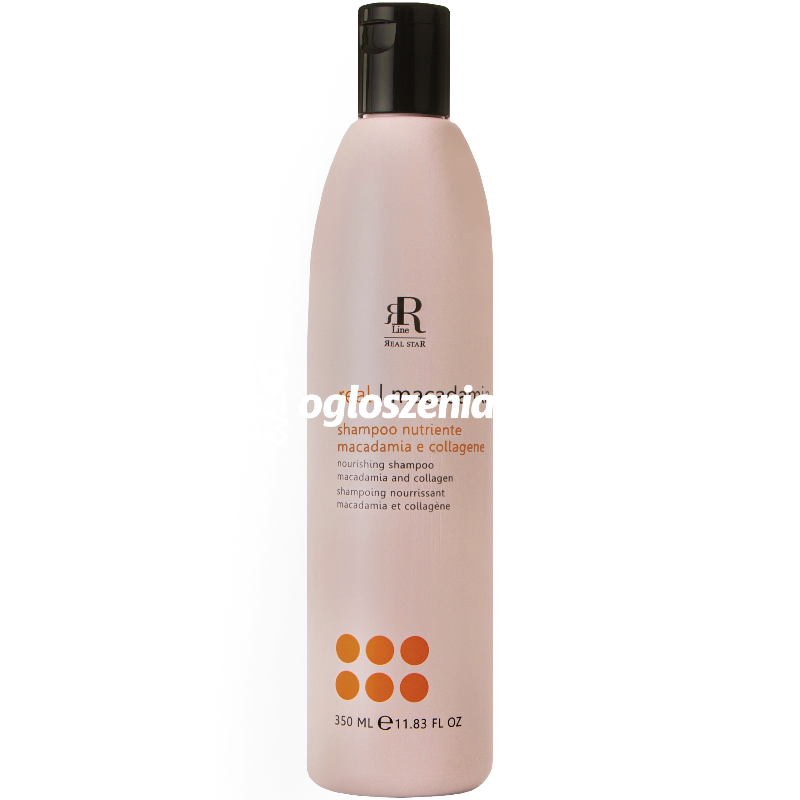 Zdjęcie produktu RR Line Macadamia Star - odzywczo-nawilzajacy szampon do wlosów zniszczonych, 350ml