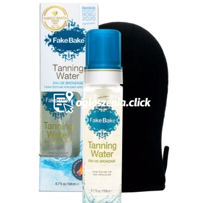 Zdjęcie produktu Samoopalacz w postaci wodnej pianki Fake Bake Tanning Water - z rekawica do aplikacji 198 ml