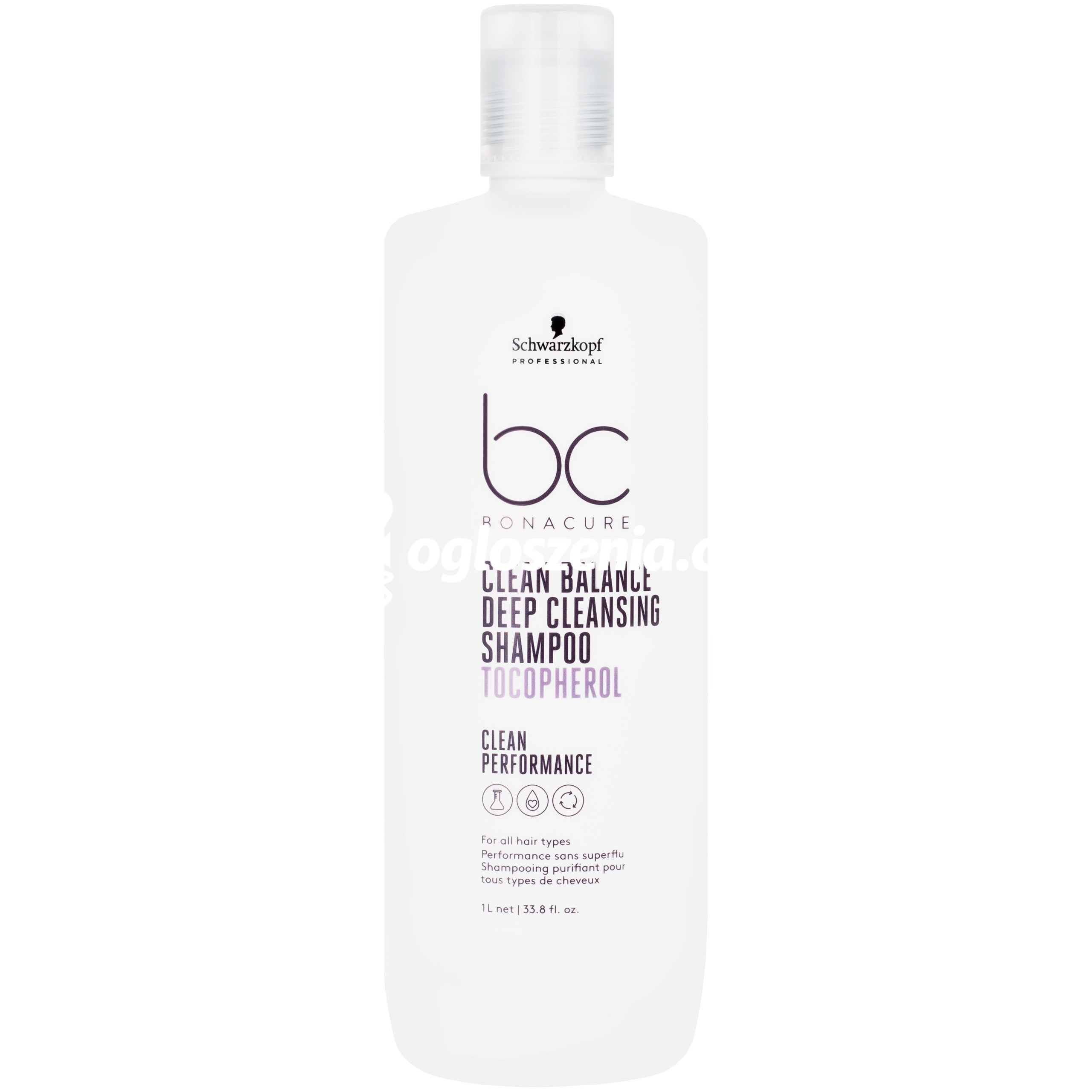 Zdjęcie produktu Schwarzkopf BC Clean Balance Deep Cleansing - szampon oczyszczajacy, 1000ml