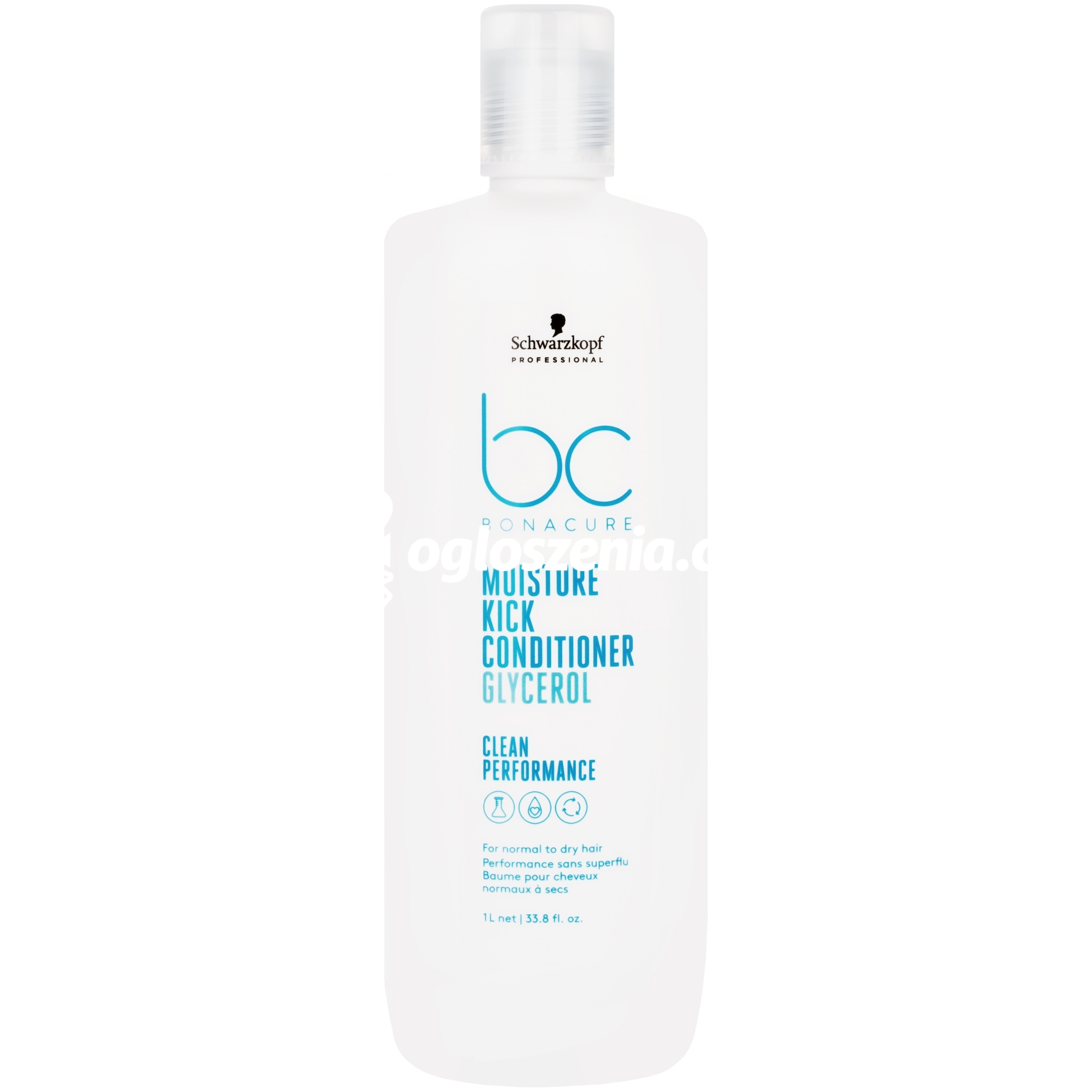 Zdjęcie produktu Schwarzkopf BC Moisture Kick Conditioner Glycerol - odzywka intensywnie nawilzajaca 1000ml
