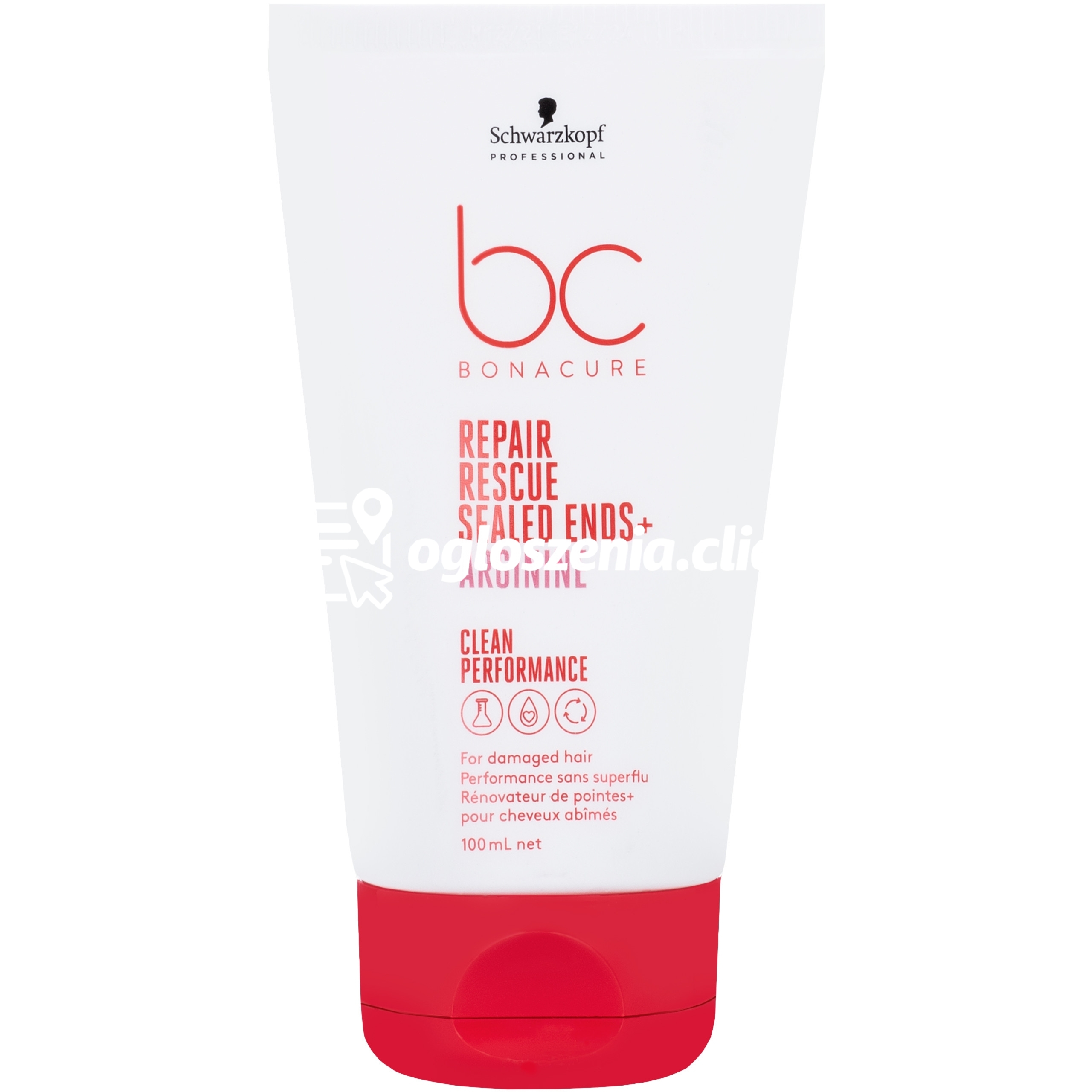 Zdjęcie produktu Schwarzkopf BC Repair Rescue Sealed Ends+ Argine - regenerujace serum na koncówki 100ml