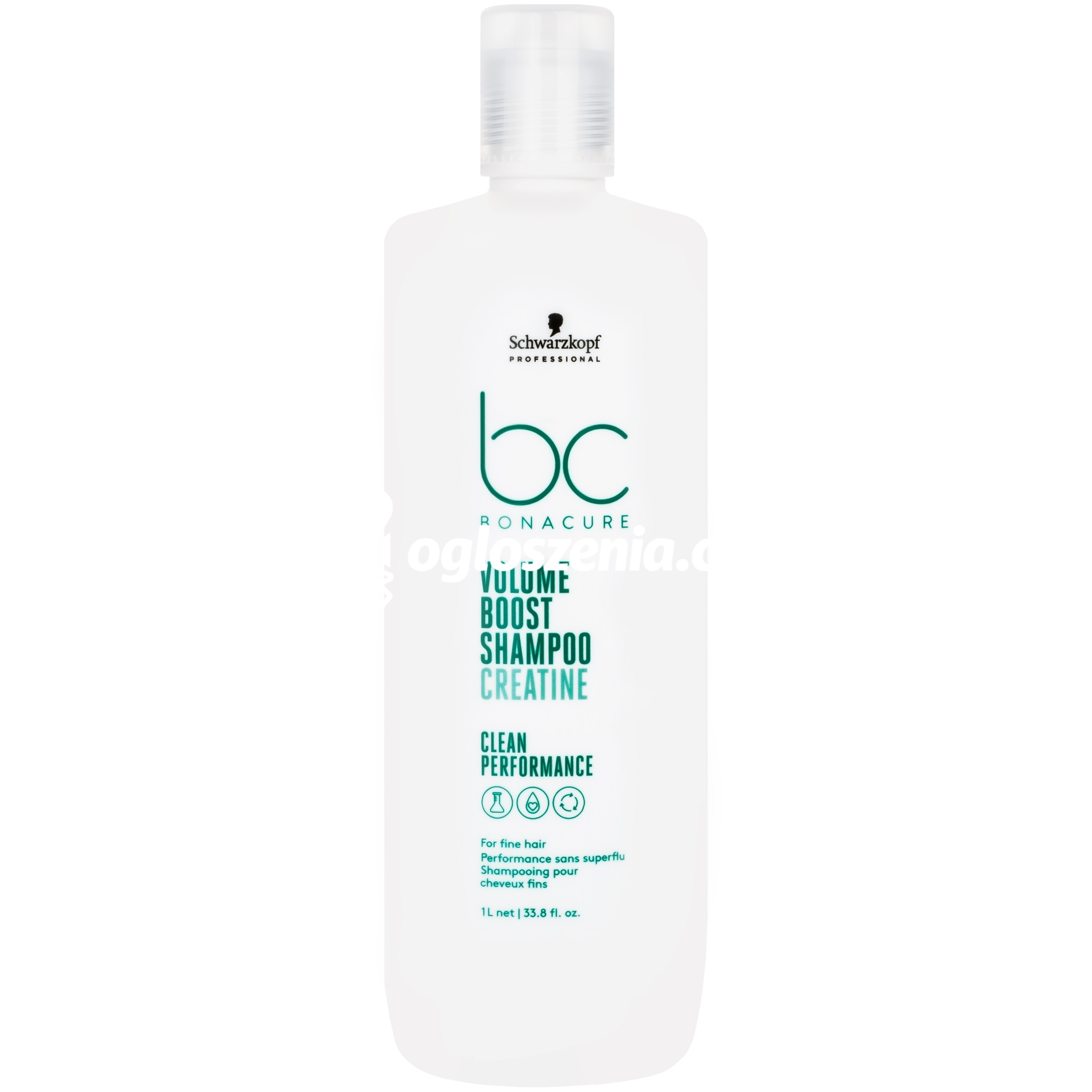 Zdjęcie produktu Schwarzkopf BC Volume Boost Shampoo Creatine - szampon do wlosów z keratyna 1000ml