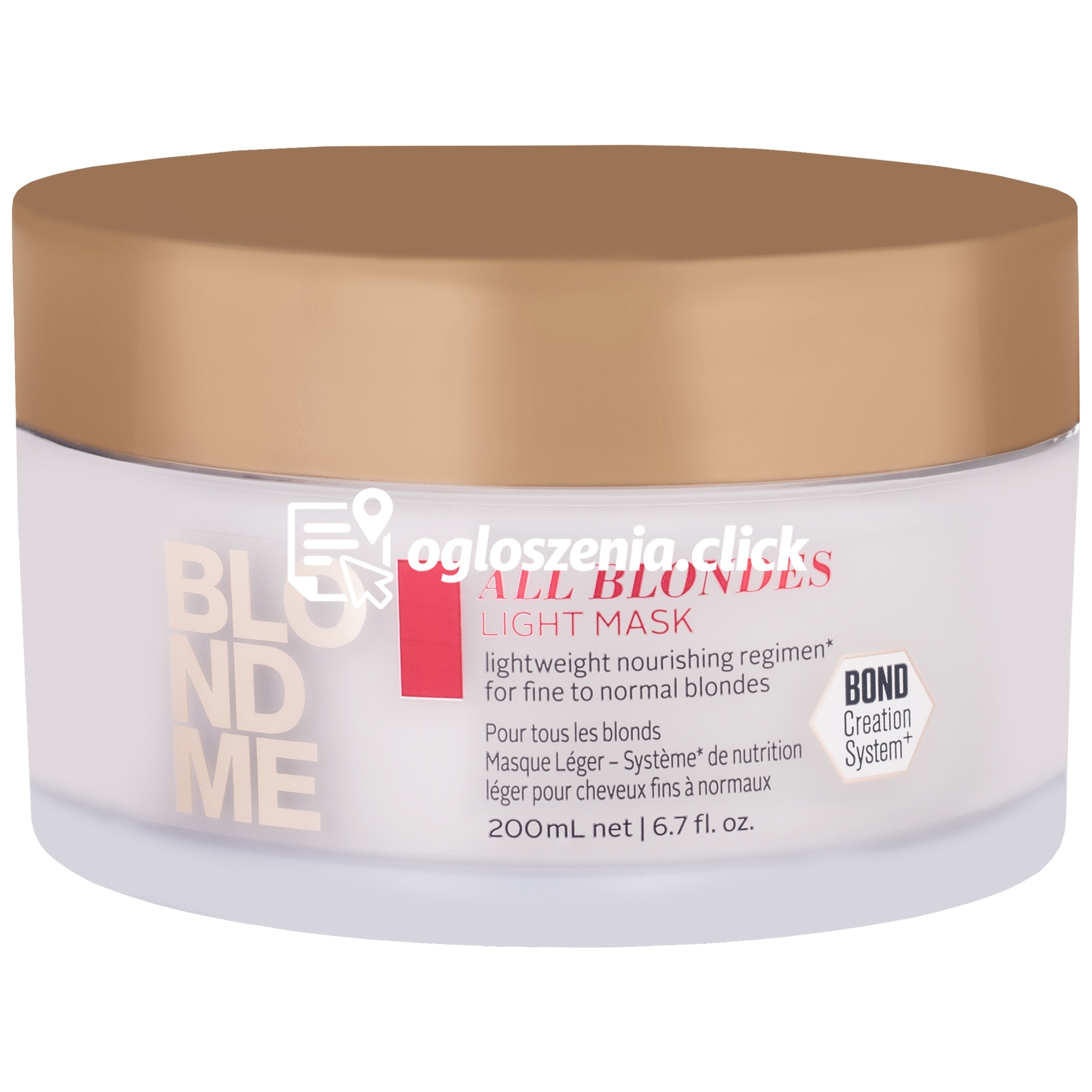 Zdjęcie produktu Schwarzkopf BlondMe All Blondes Light Mask - maska do wlosów blond 200ml
