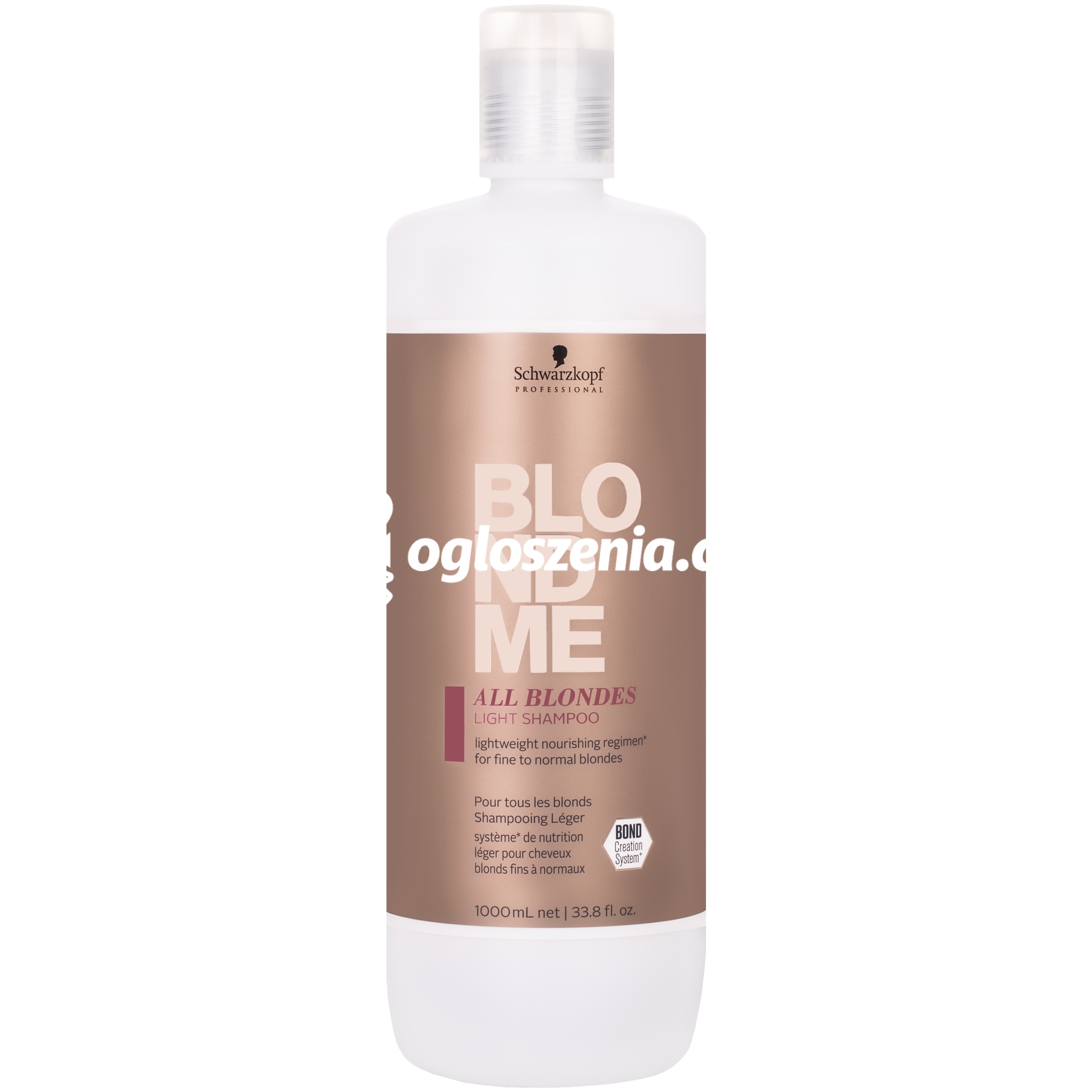 Zdjęcie produktu Schwarzkopf BlondMe All Blondes Light Shampoo - szamponu do wlosów blond 1000ml