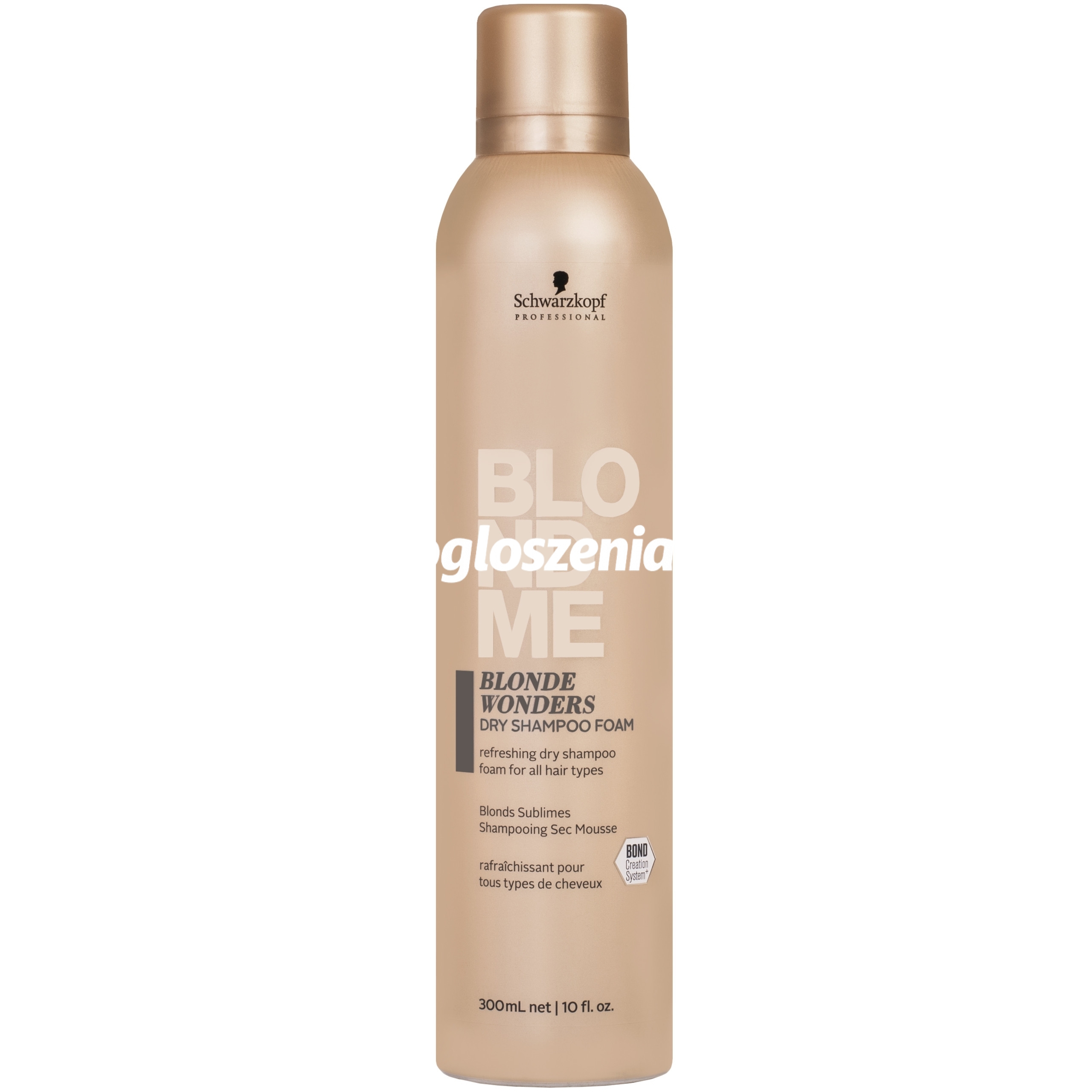 Zdjęcie produktu Schwarzkopf BlondMe Blonde Wonders Dry Shampoo - suchy szampon do wlosów, 300ml