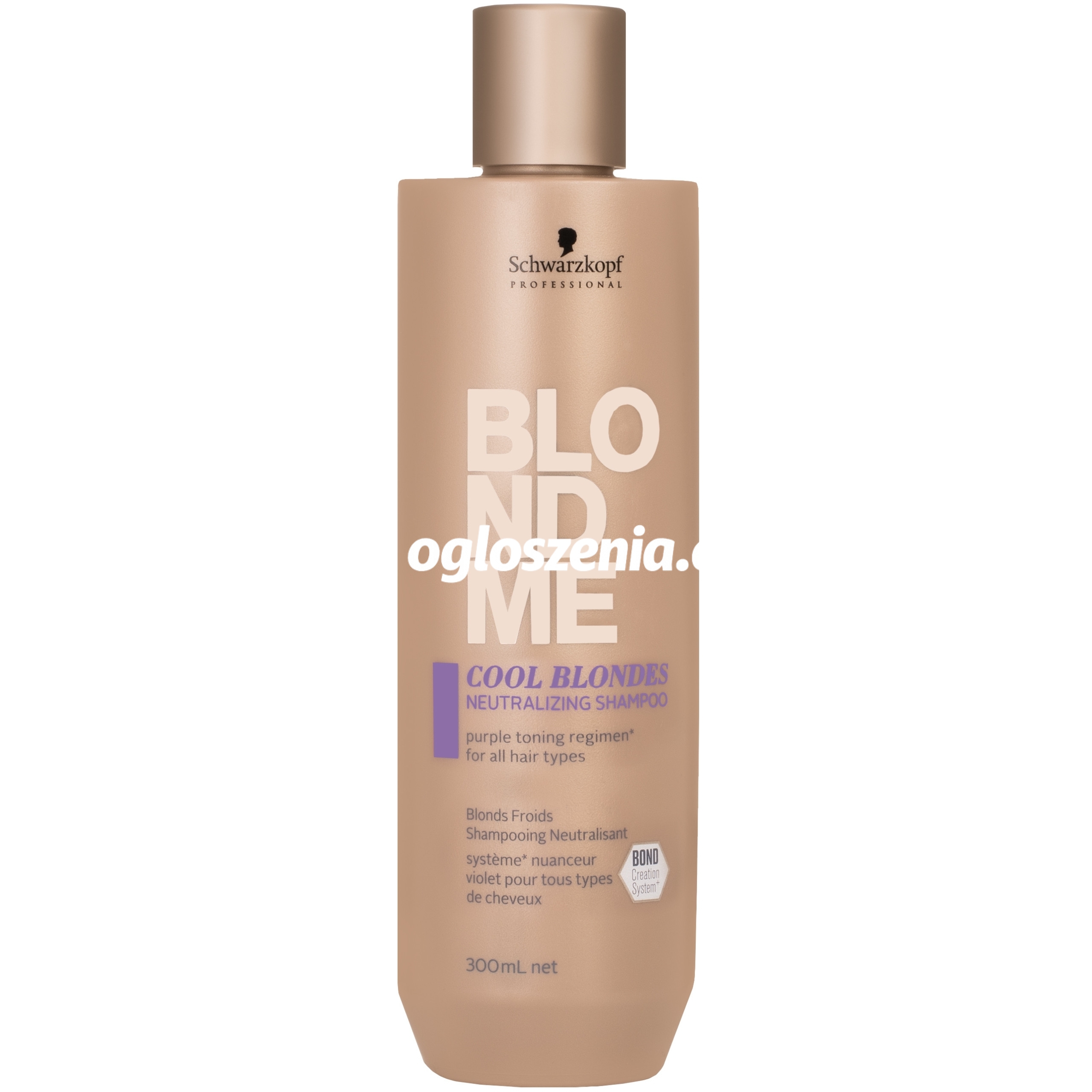 Zdjęcie produktu Schwarzkopf BlondMe Cool Blondes Neutralizing Shampoo - Neutralizujacy szampon 300ml