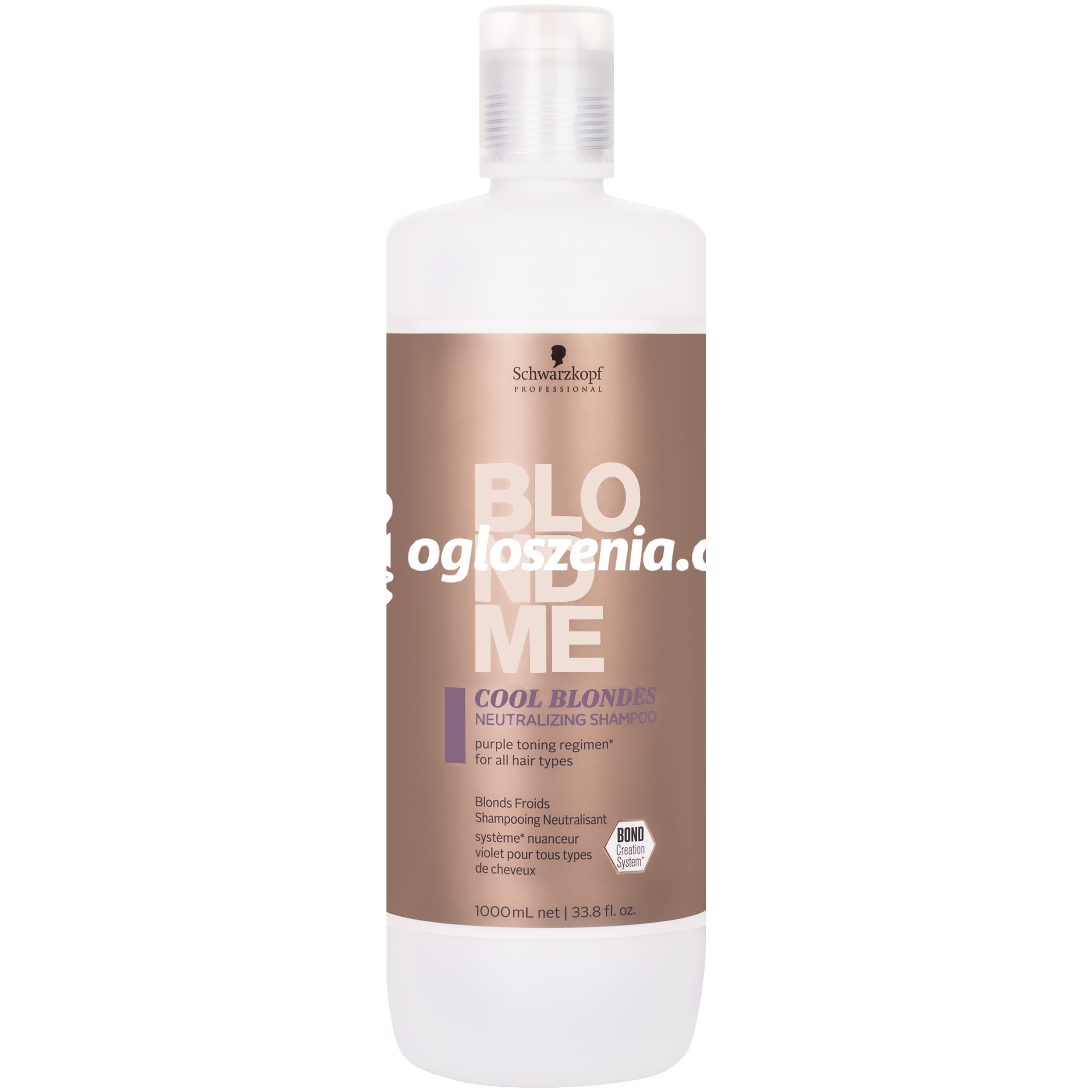 Zdjęcie produktu Schwarzkopf BlondMe Cool Blondes Neutralizing Shampoo - neutralizujacy szampon do wlosów 1000ml