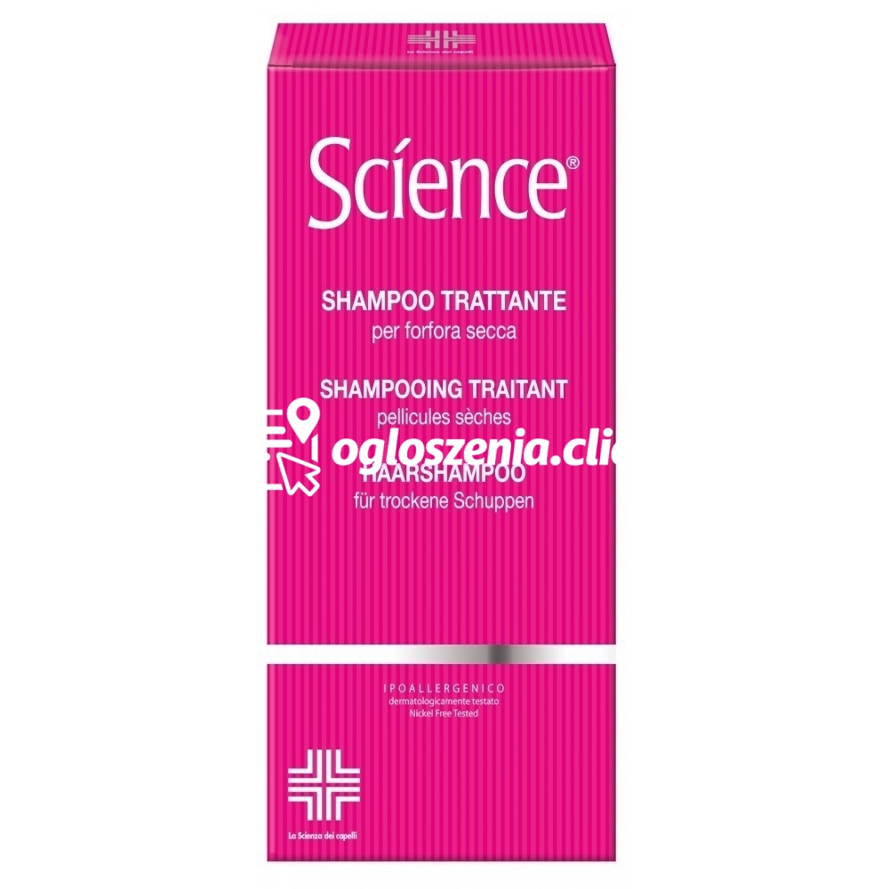 Zdjęcie produktu SCIENCE Szampon przeciwlupiezowy na lupiez suchy