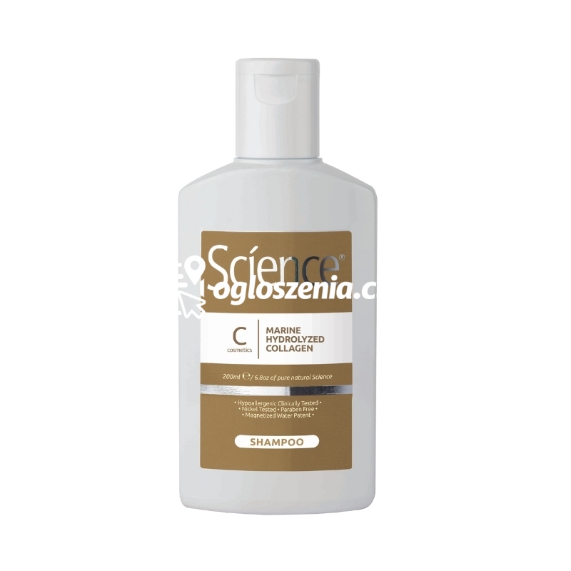 Zdjęcie produktu Science - Szampon z 5% hydrolizowanym kolagenem morskim