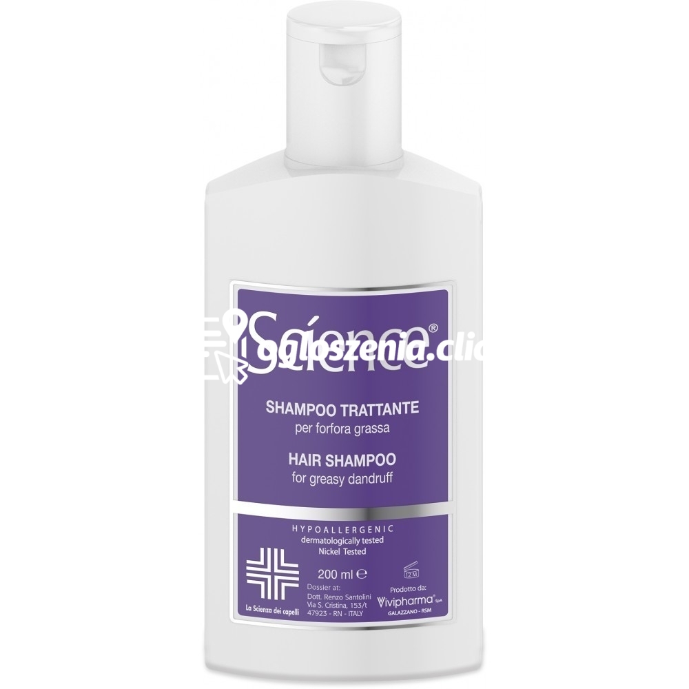 Zdjęcie produktu Science - Szampon przeciwlupiezowy na lupiez tlusty