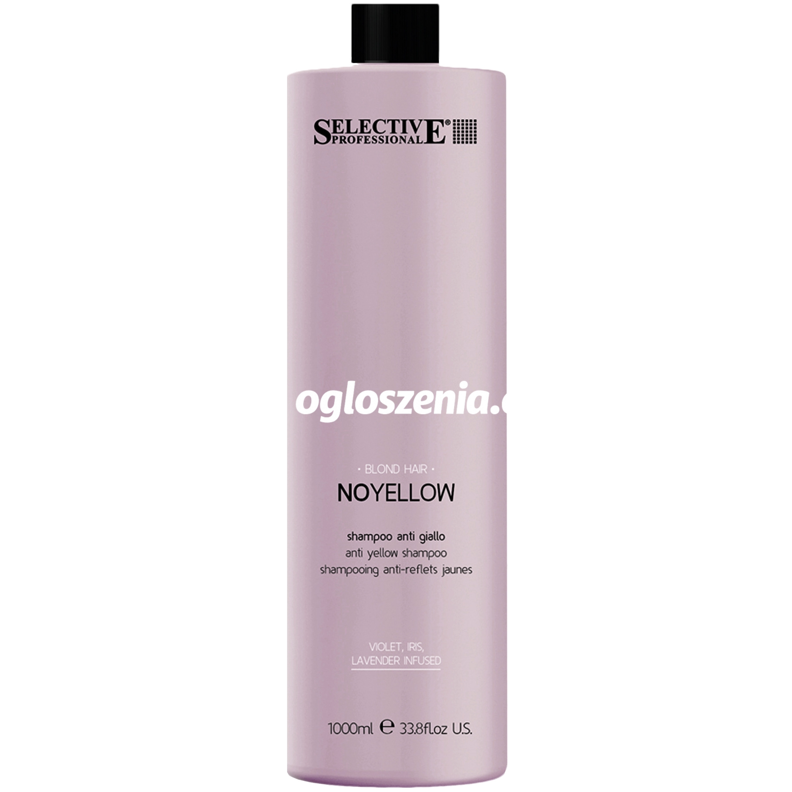 Zdjęcie produktu Selective Blond Hair No Yellow - szampon neutralizujacy zólte tony do wlosów blond, 1000ml