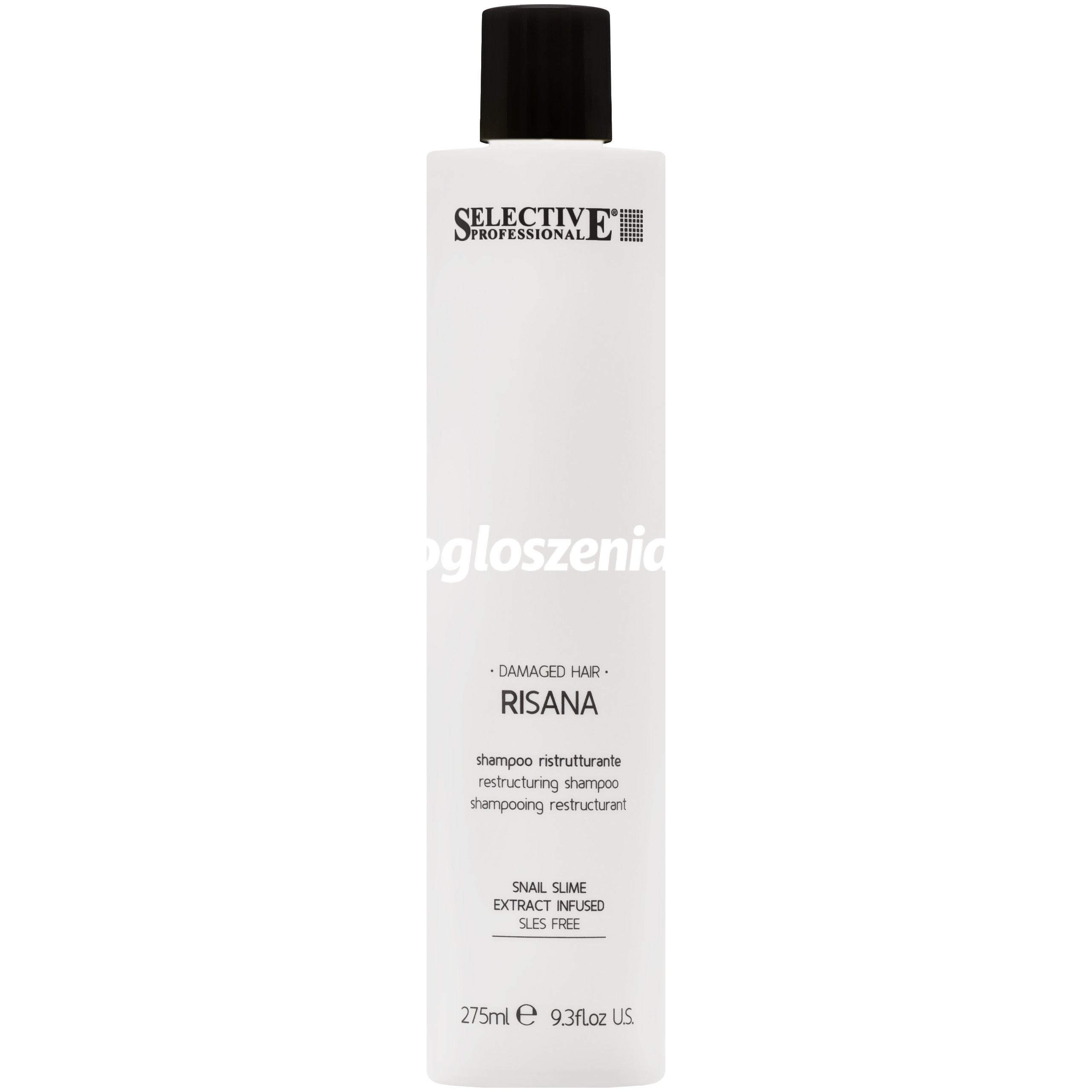 Zdjęcie produktu Selective Damaged Hair Risana - szampon regenerujacy do wlosów zniszczonych, 275ml