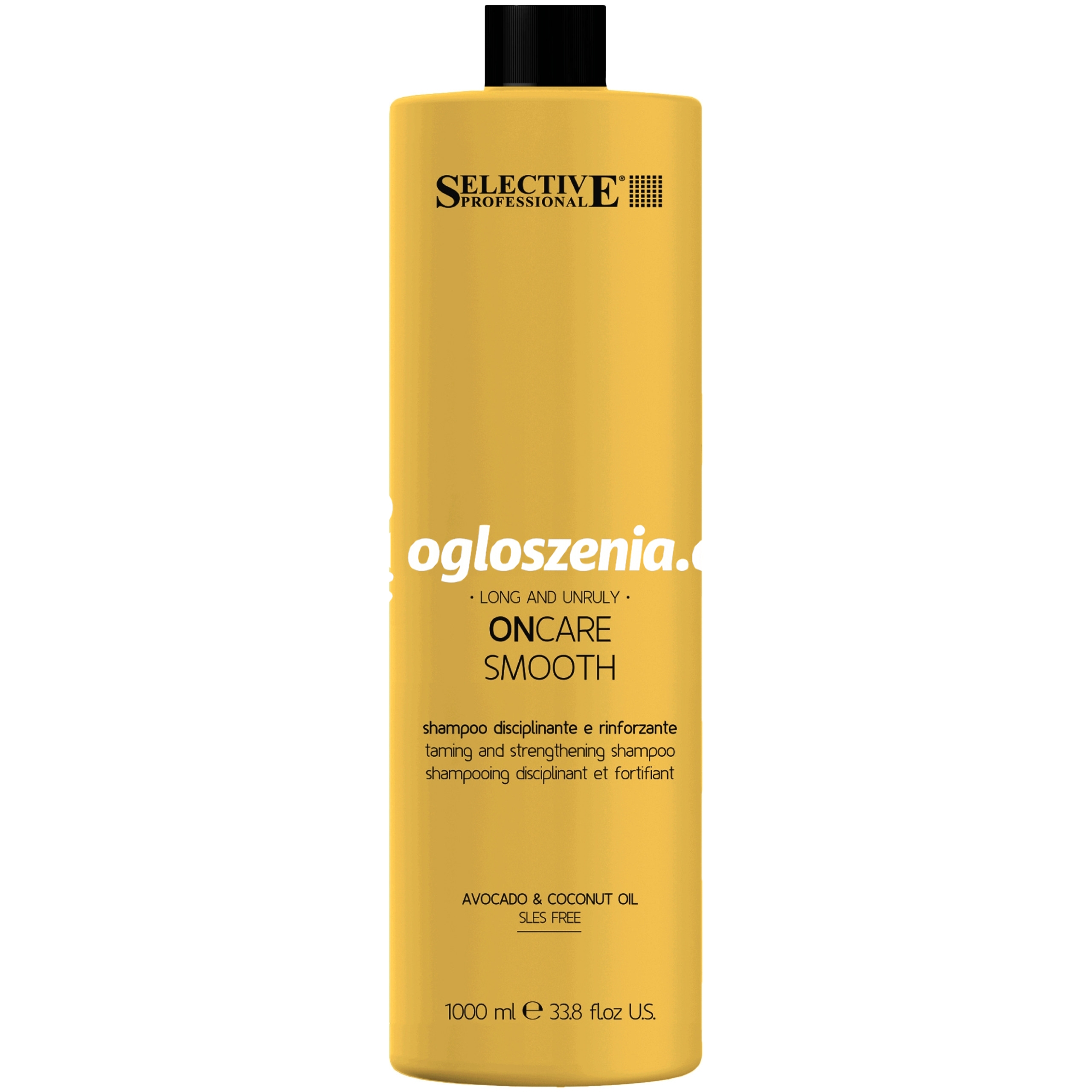 Zdjęcie produktu Selective Long and Unruly On Care Smooth - szampon wygladzajacy do wlosów, 1000ml