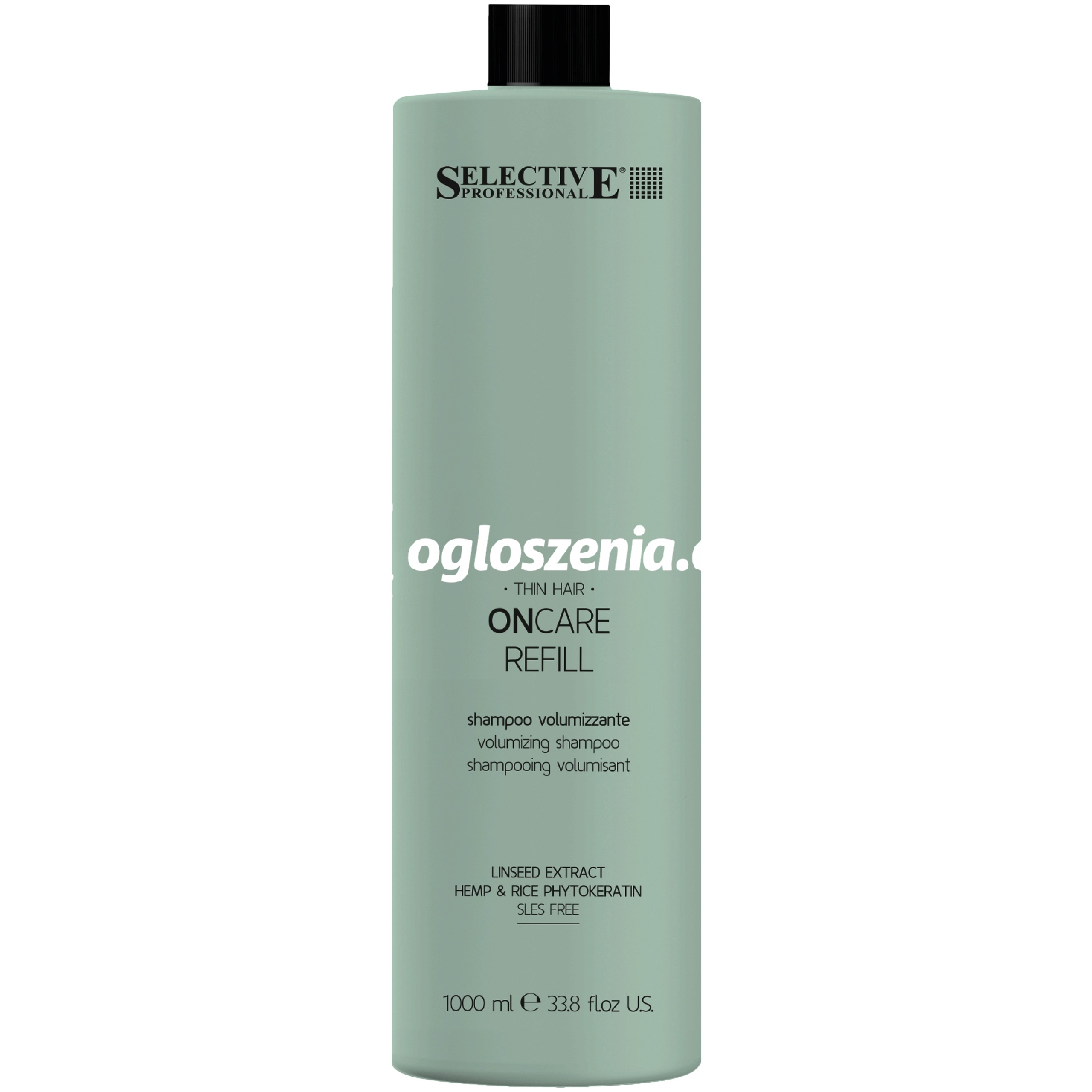 Zdjęcie produktu Selective On Care Refill Volumizing - szampon do wlosów wrazliwych i cienkich, 1000ml