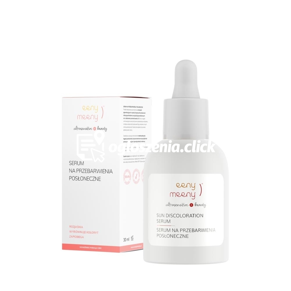 Zdjęcie produktu Serum na przebarwienia posloneczne do twarzy eeny meeny 30 ml