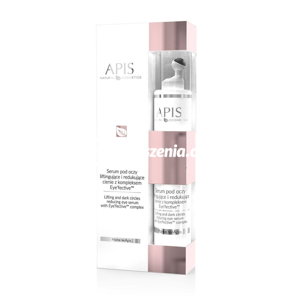 Zdjęcie produktu Serum Roll-on pod oczy liftingujace i redukujace cienie Apis z kompleksem Eye’fective - 10 ml
