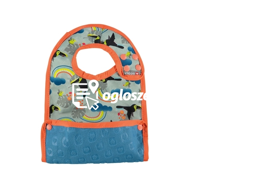 Zdjęcie produktu Sliniak z kieszonka dla dzieci, Toucan, STAGE 2