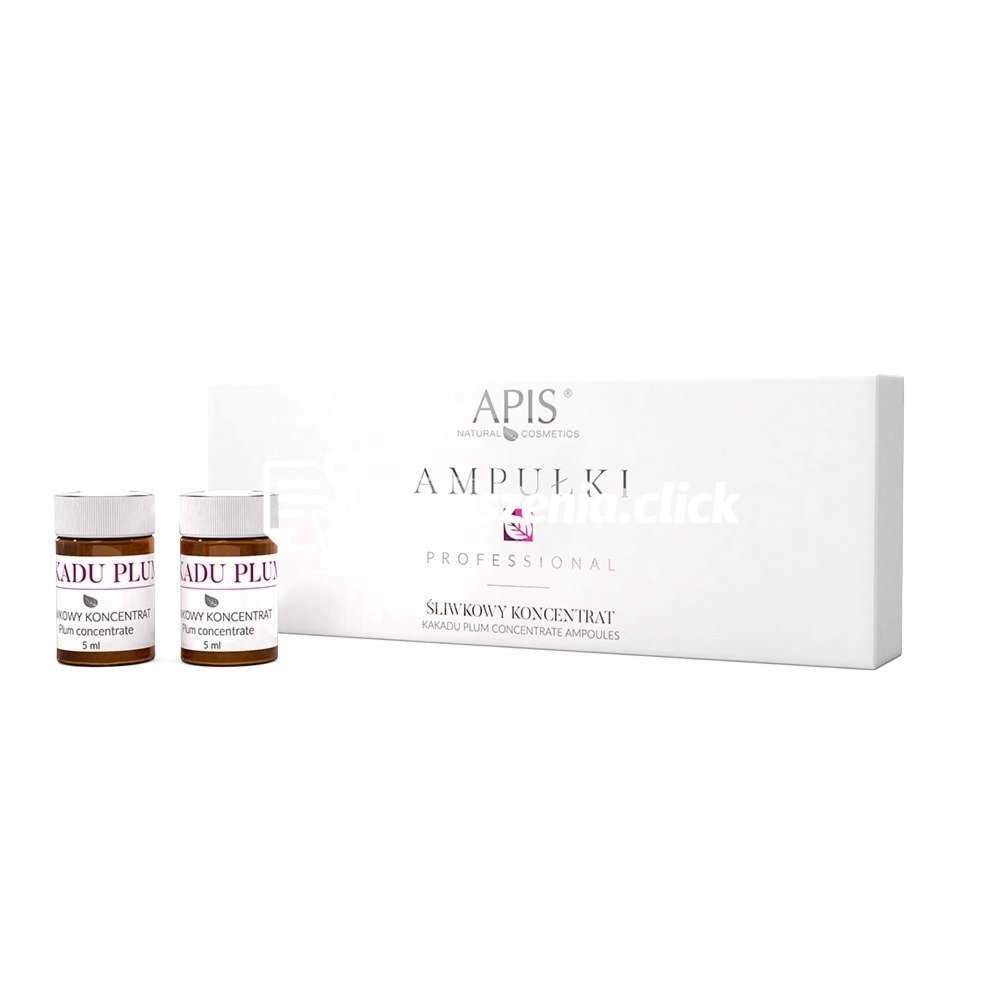 Zdjęcie produktu Sliwkowy koncentrat w ampulkach Apis Professional 5ml x 5 ampulek