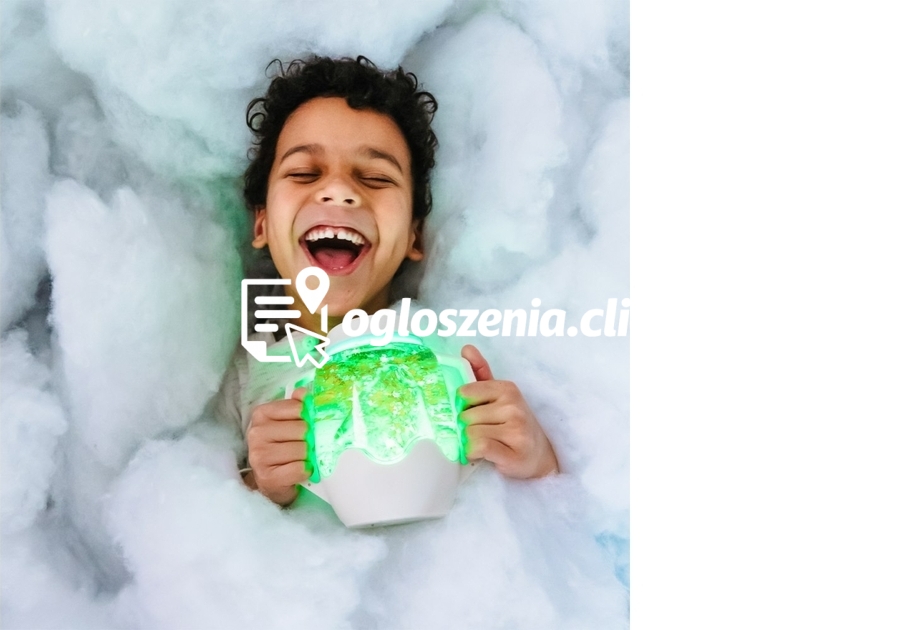 Zdjęcie produktu Sloik Sensoryczny Szary Swiecacy Aktywowany Woda