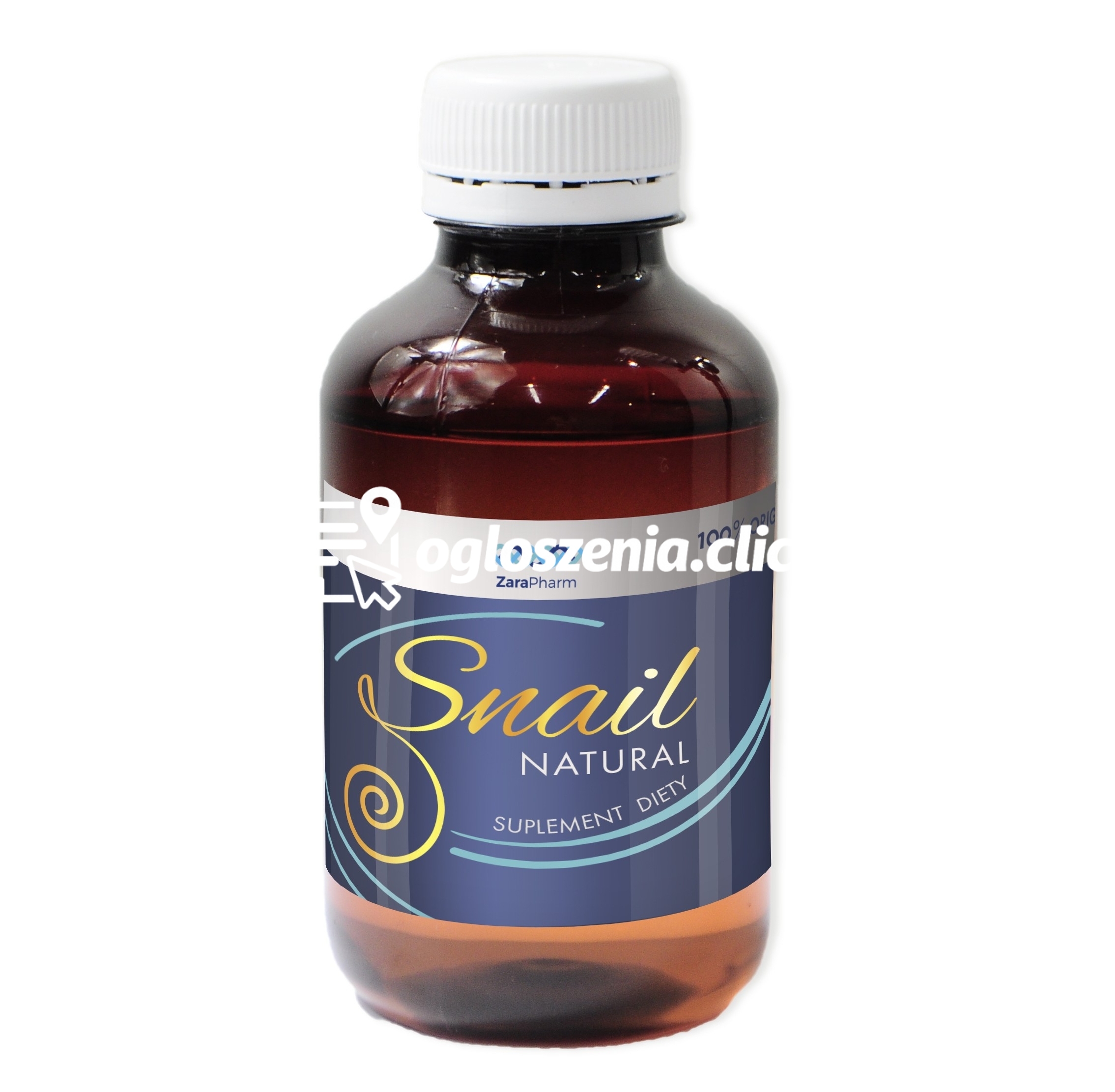 Zdjęcie produktu Snail Natural Syrop 200 ml - w dolegliwosciach gastrycznych 100 ml