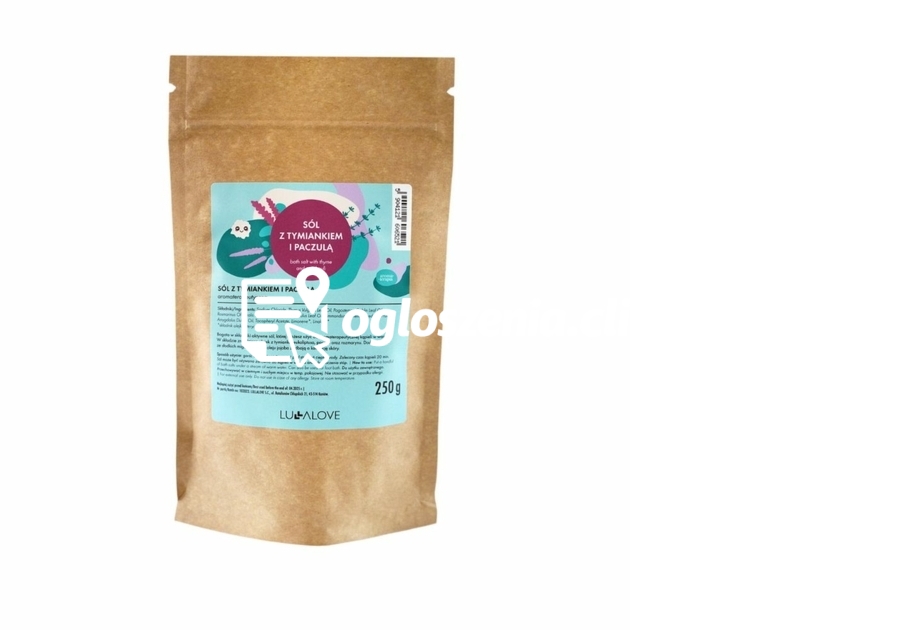 Zdjęcie produktu Sól do kapieli z tymiankiem i paczula, 250 g