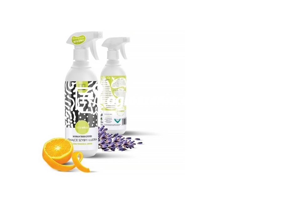 Zdjęcie produktu Spray do mycia szyb i luster, Pomarancza i Lawenda, 500 ml