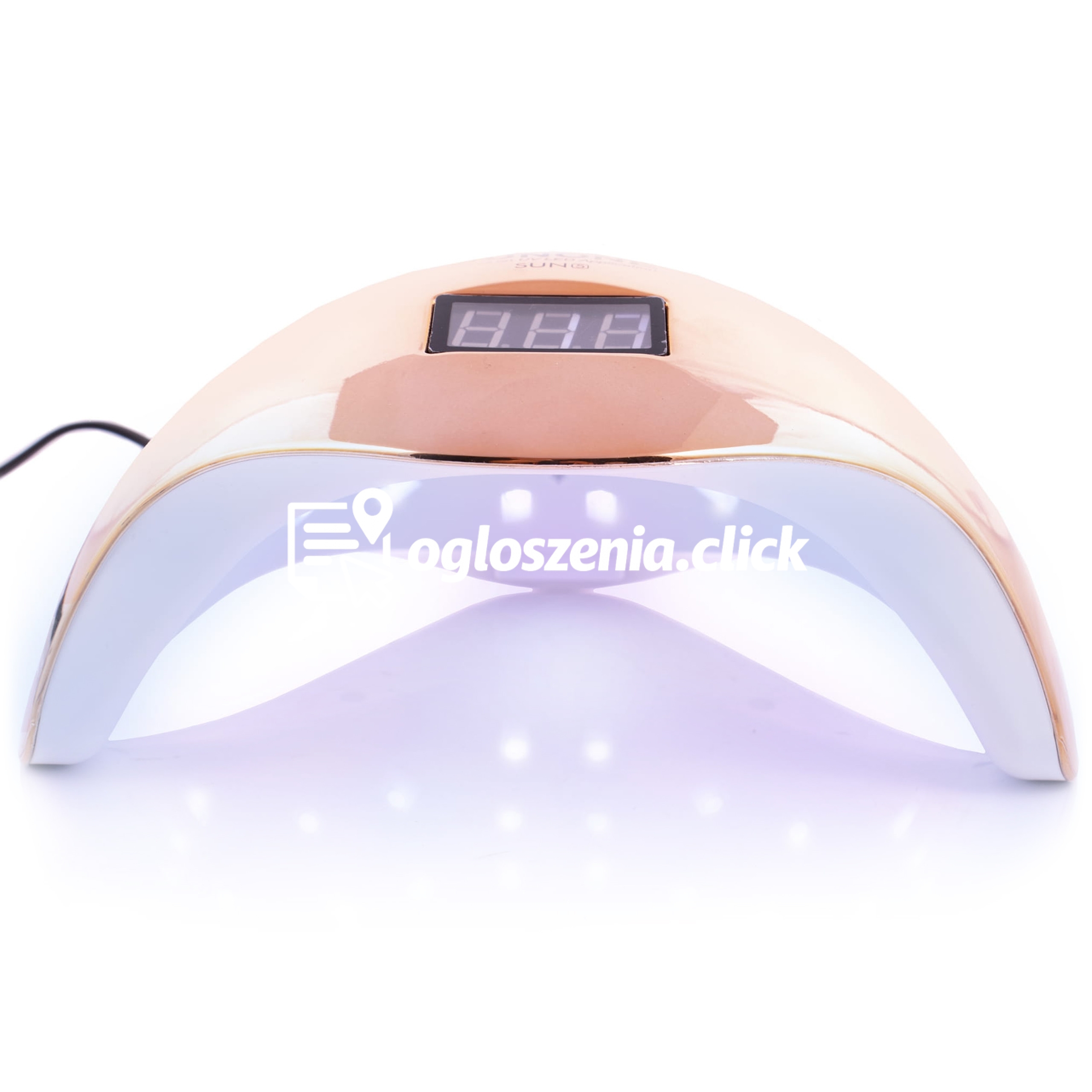Zdjęcie produktu SunOne Sun5 - lampa dual LED do manicure 48W Zloty