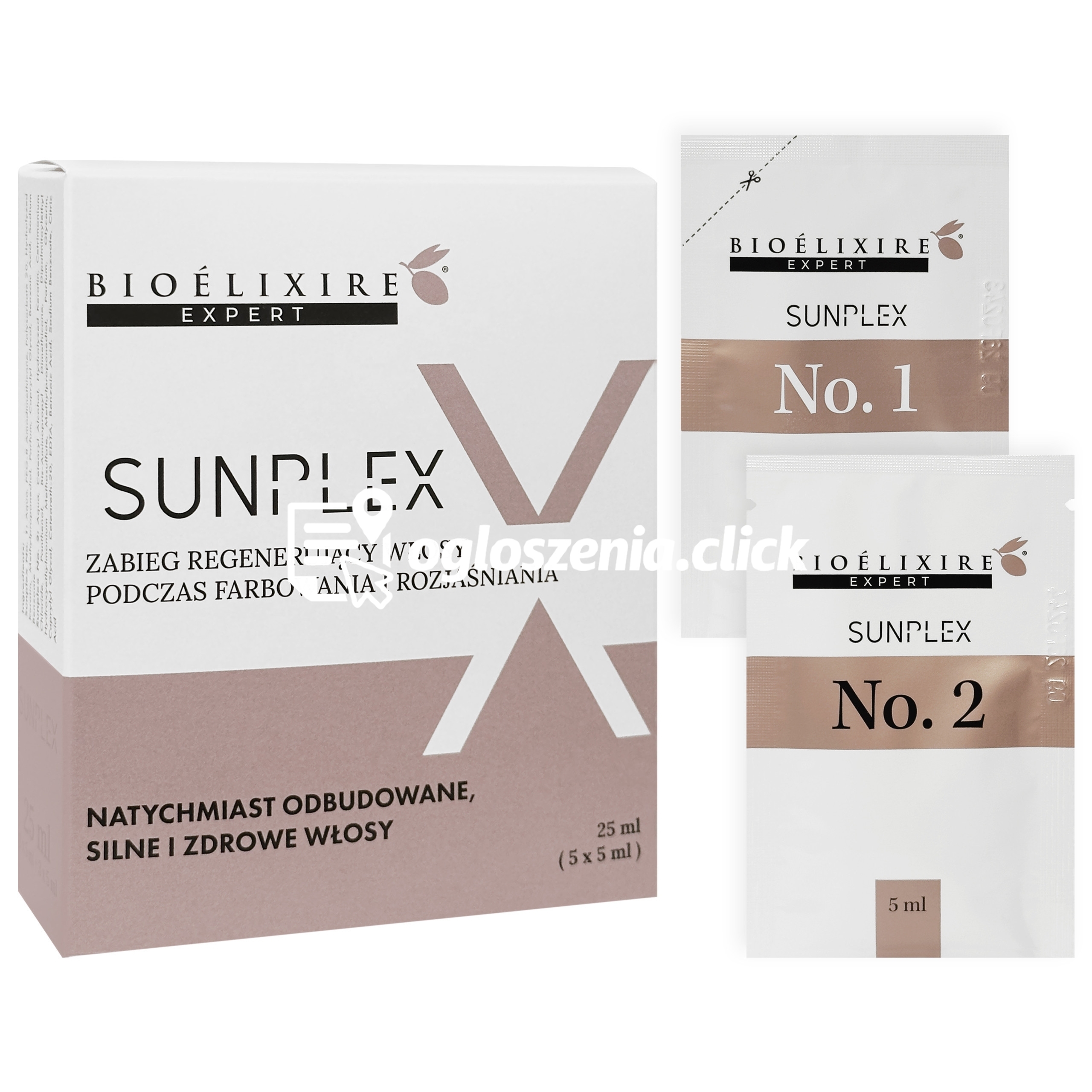 Zdjęcie produktu Sunplex Zabieg Regenerujacy Wlosy 5x5ml