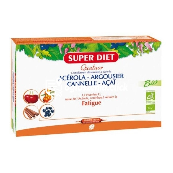 Zdjęcie produktu Super Diet Acerola Bio Energia i odpornosc 20 x 15 ml