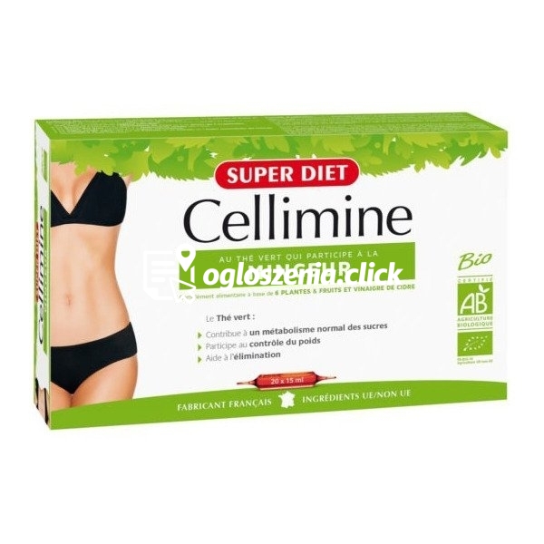 Zdjęcie produktu Super Diet Cellimine Slimming Bio Redukcja cellulitu 20 x 15 ml
